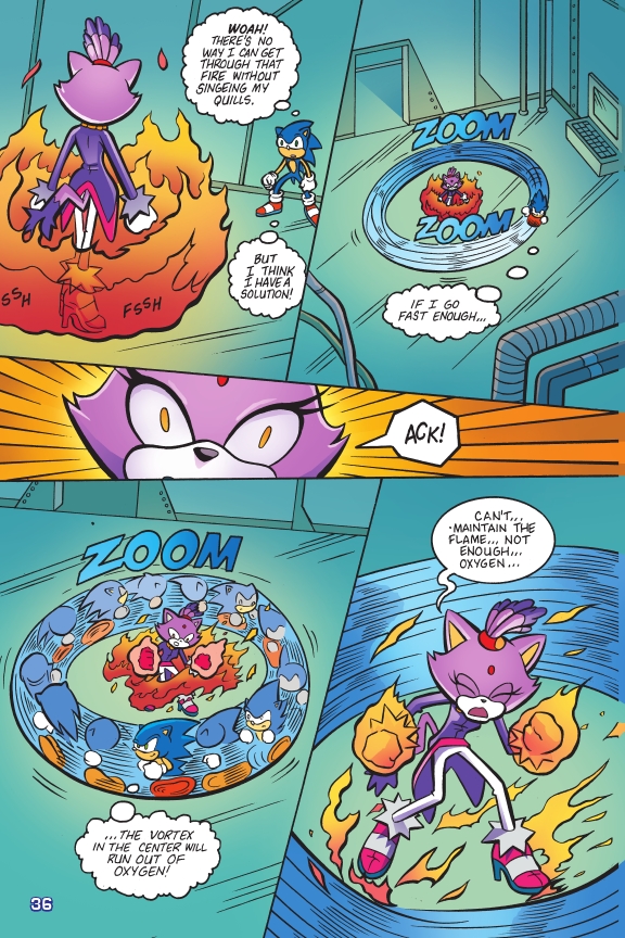 Read online Sonic Select Vol. 9 comic -  Issue # Full - 37