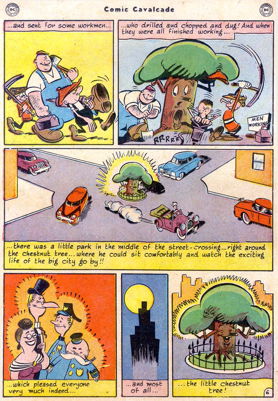 Read online Comic Cavalcade comic -  Issue #36 - 62