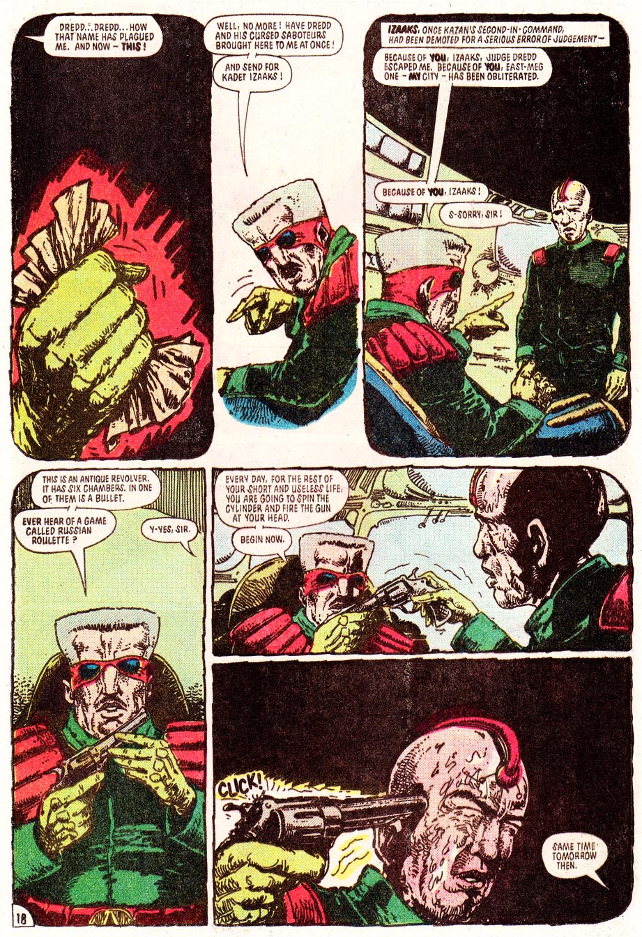 Read online Judge Dredd (1983) comic -  Issue #24 - 18