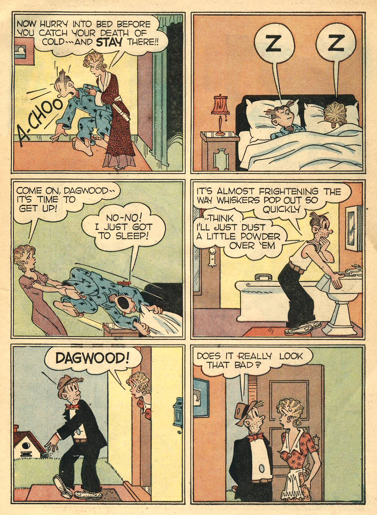 Read online Blondie Comics (1947) comic -  Issue #1 - 27
