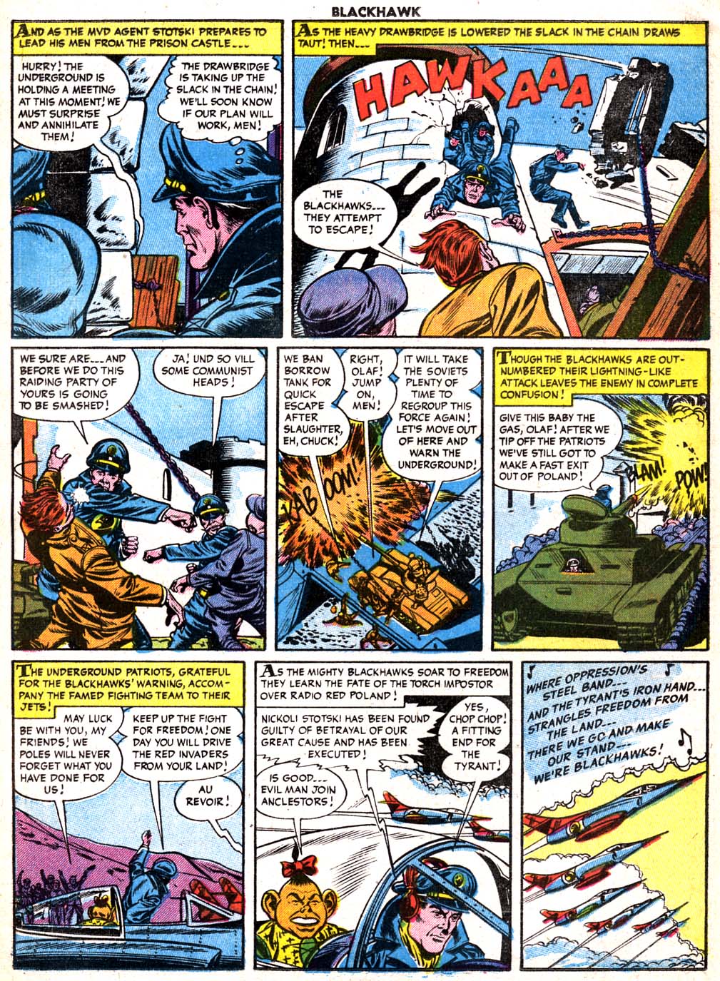 Read online Blackhawk (1957) comic -  Issue #91 - 13