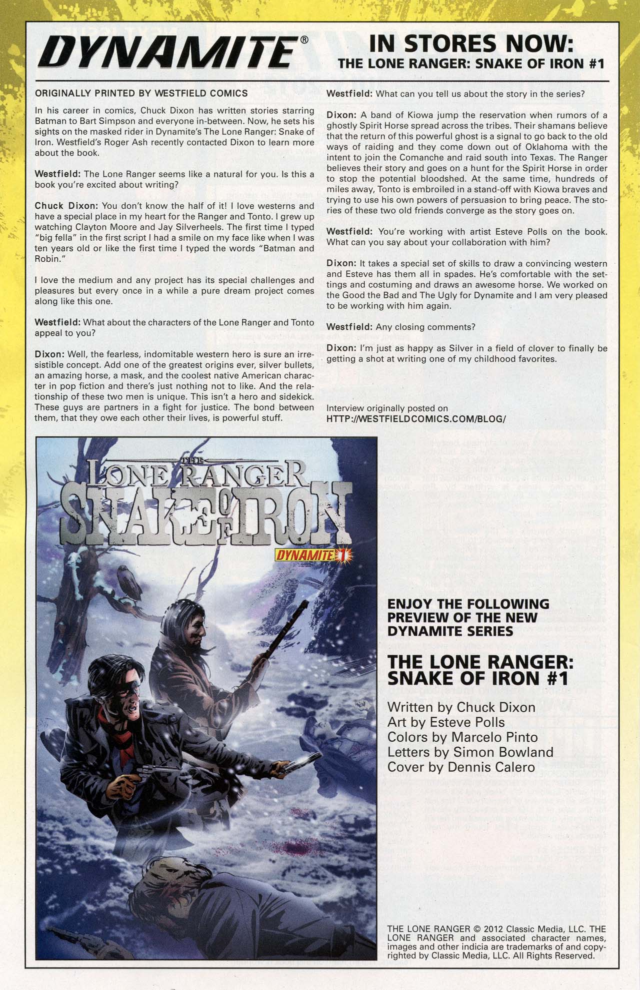 Read online The Lone Ranger (2012) comic -  Issue #8 - 27