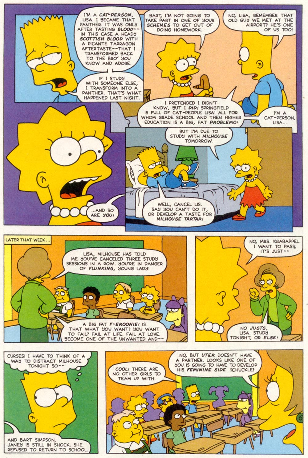 Read online Treehouse of Horror comic -  Issue #1 - 42