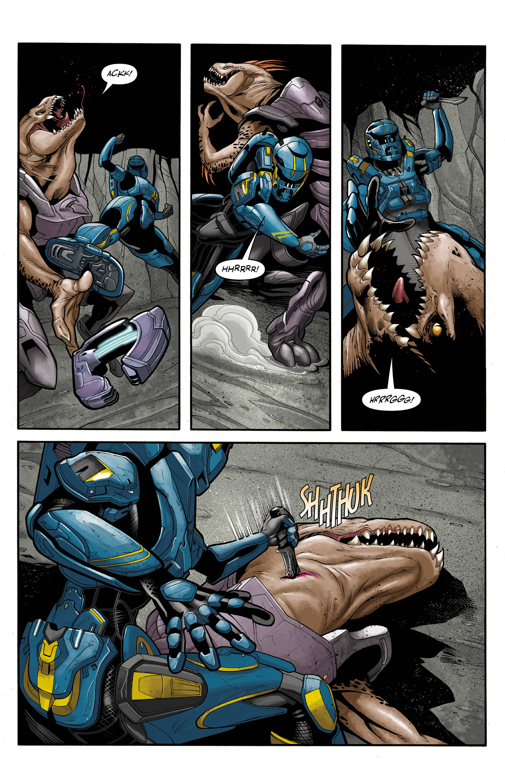 Read online Halo: Escalation comic -  Issue #12 - 4