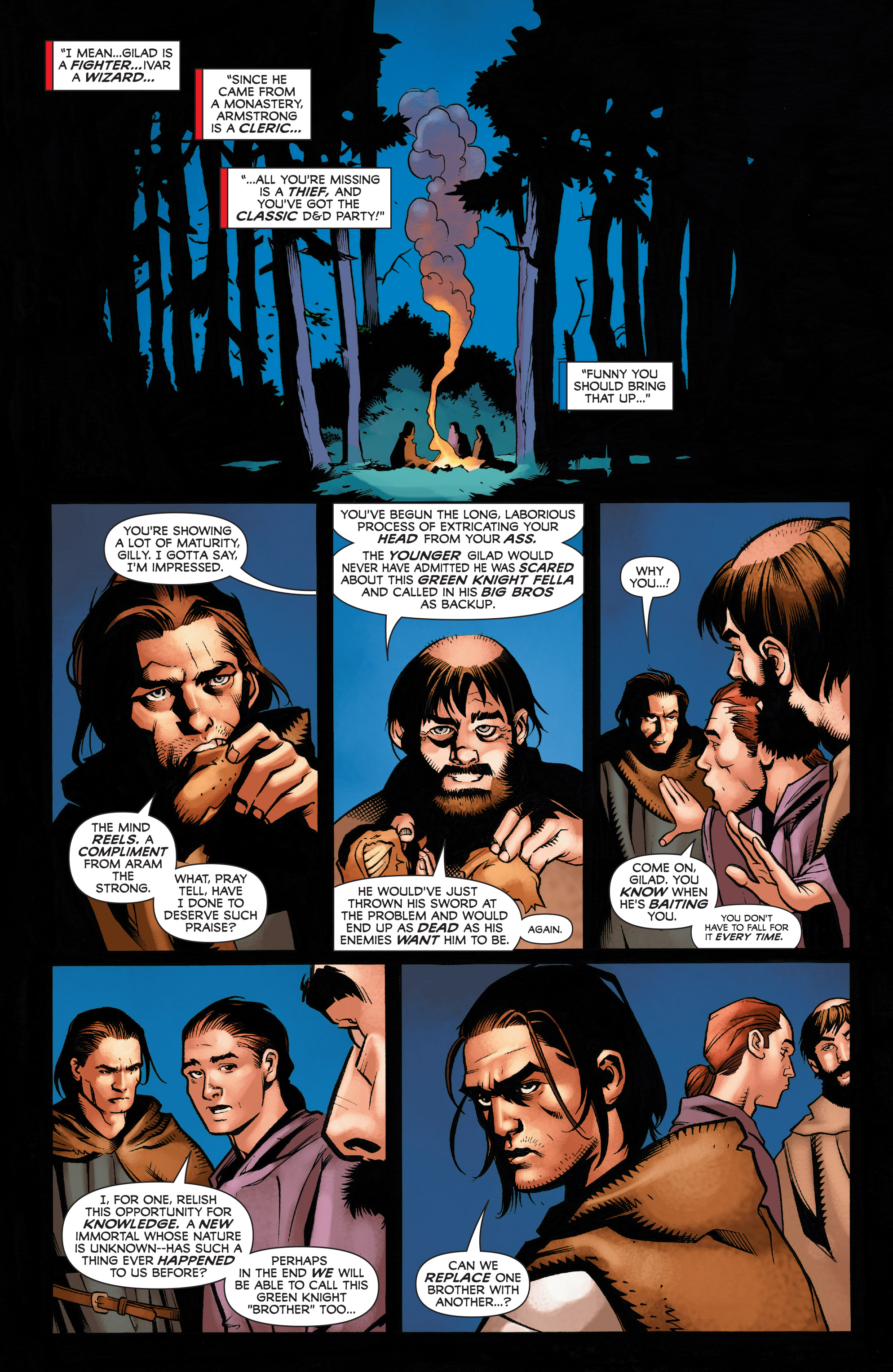 Read online Immortal Brothers: The Tale of the Green Knight comic -  Issue # Full - 15
