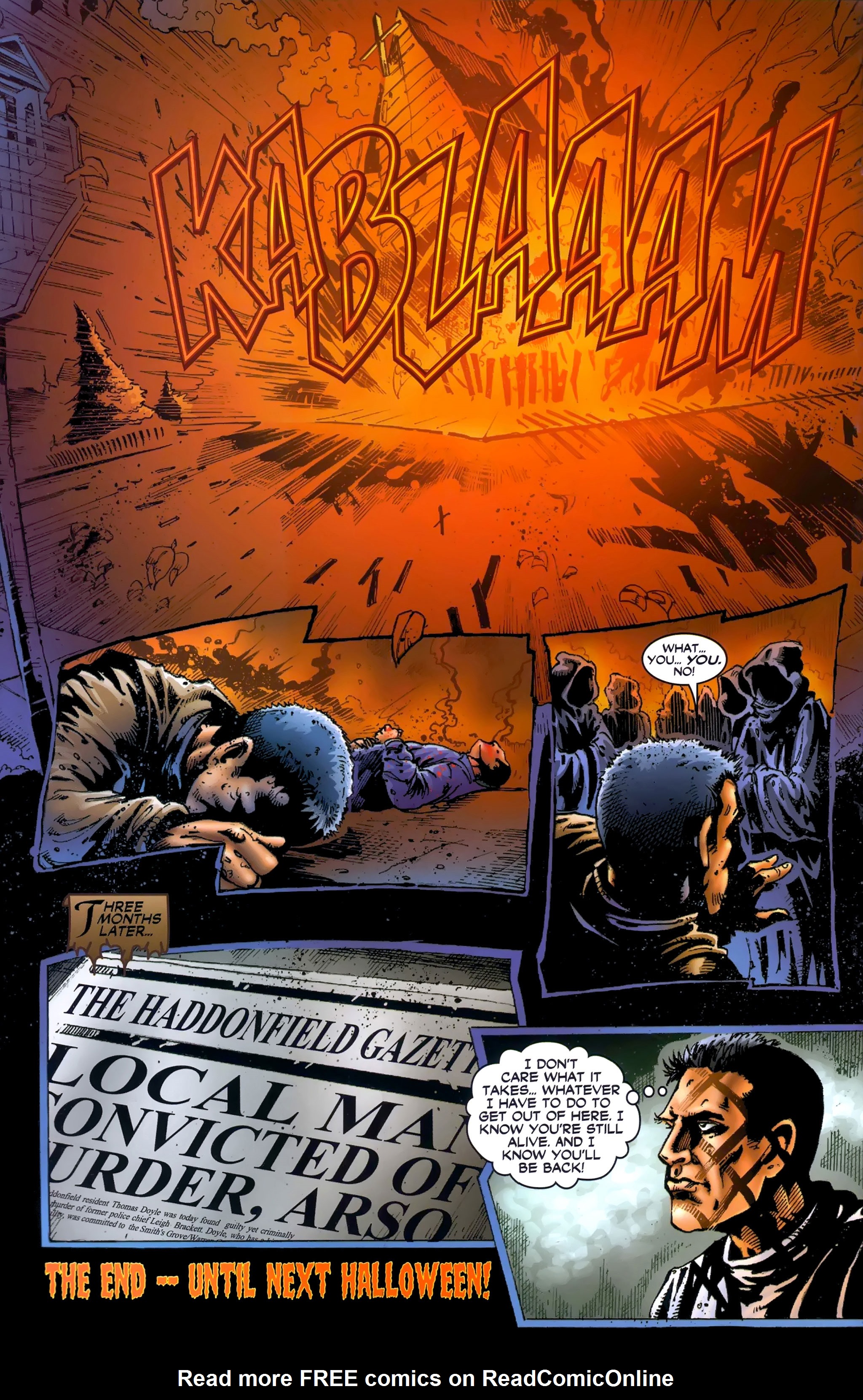 Read online Halloween II: The Blackest Eyes comic -  Issue # Full - 24