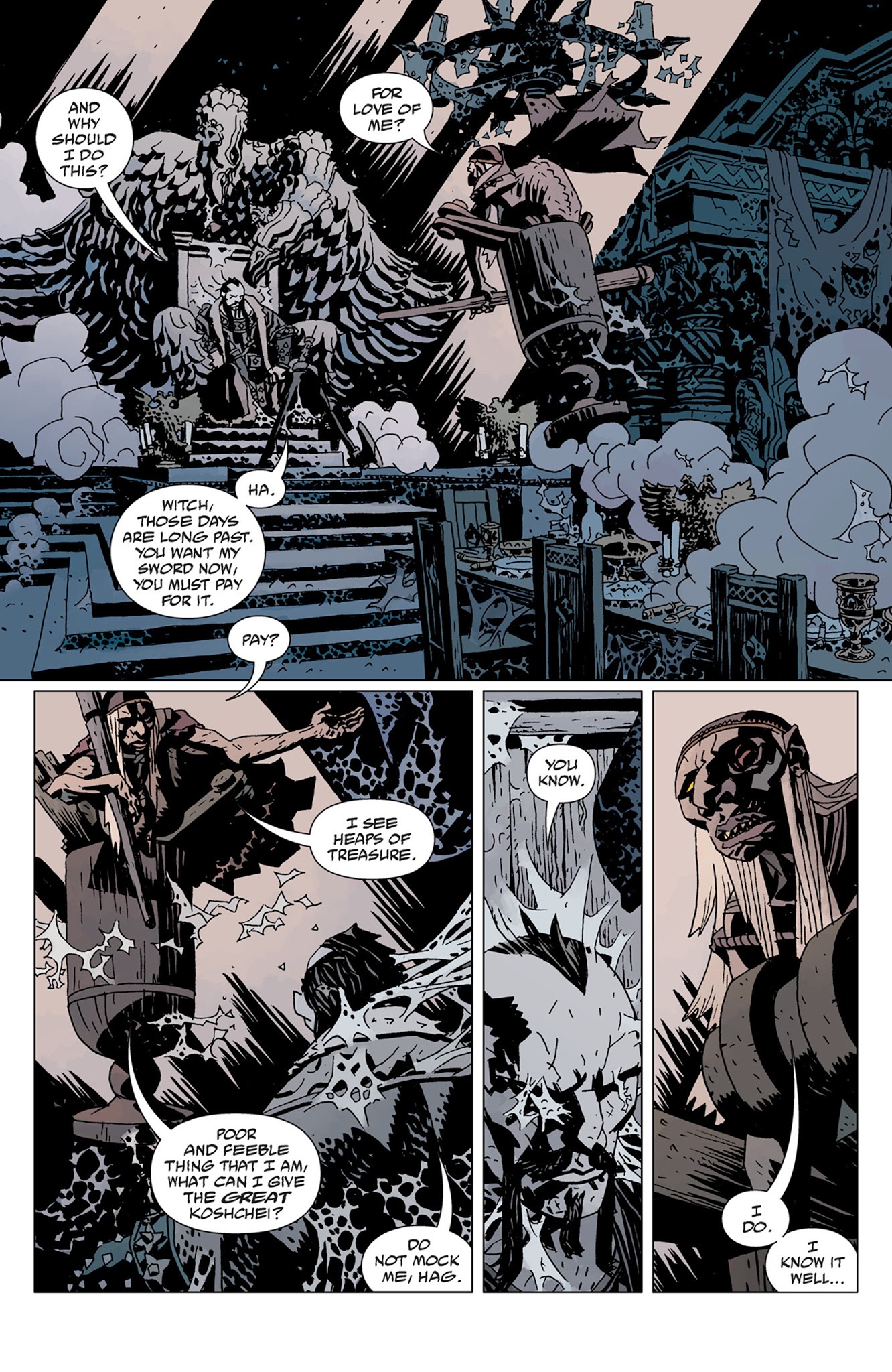 Read online Hellboy: Darkness Calls comic -  Issue # TPB - 77