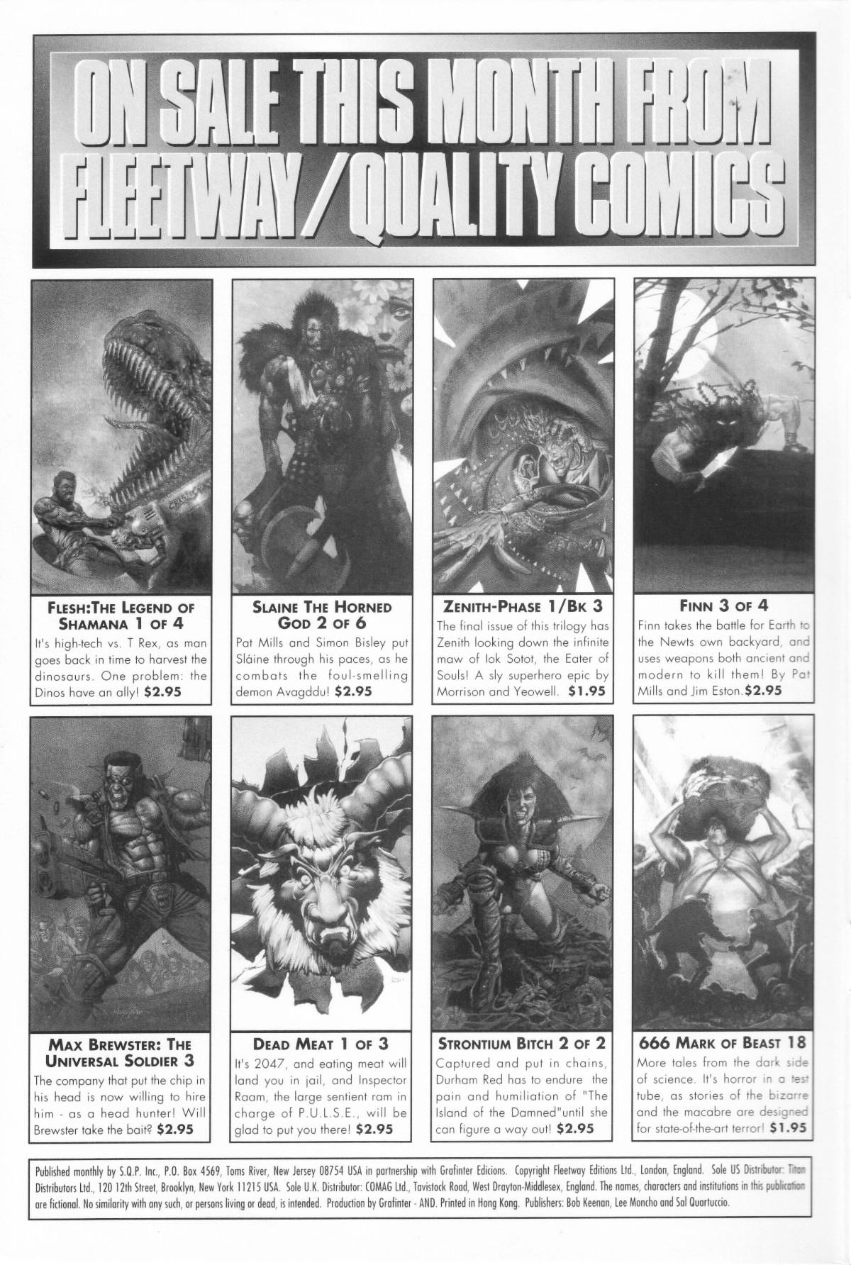 Read online Dead Meat comic -  Issue #1 - 2