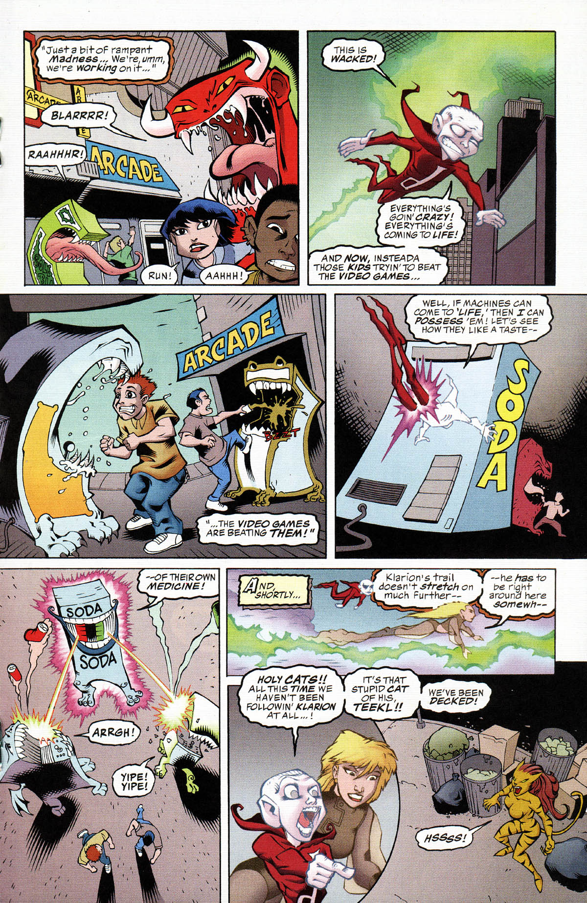 Read online Sins of Youth comic -  Issue # The Secret & Deadboy - 18