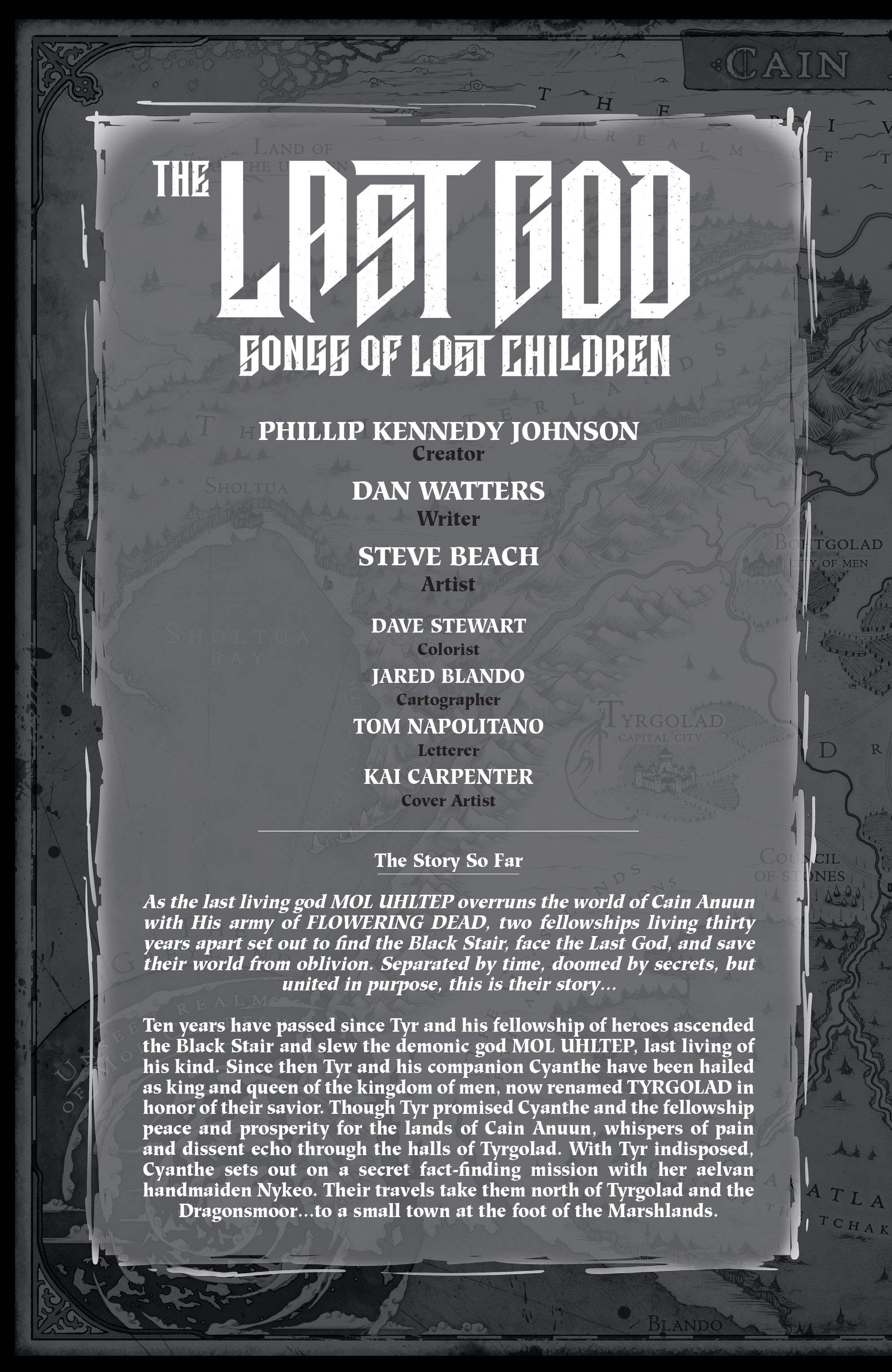 Read online The Last God comic -  Issue # _Songs of Lost Children - 2