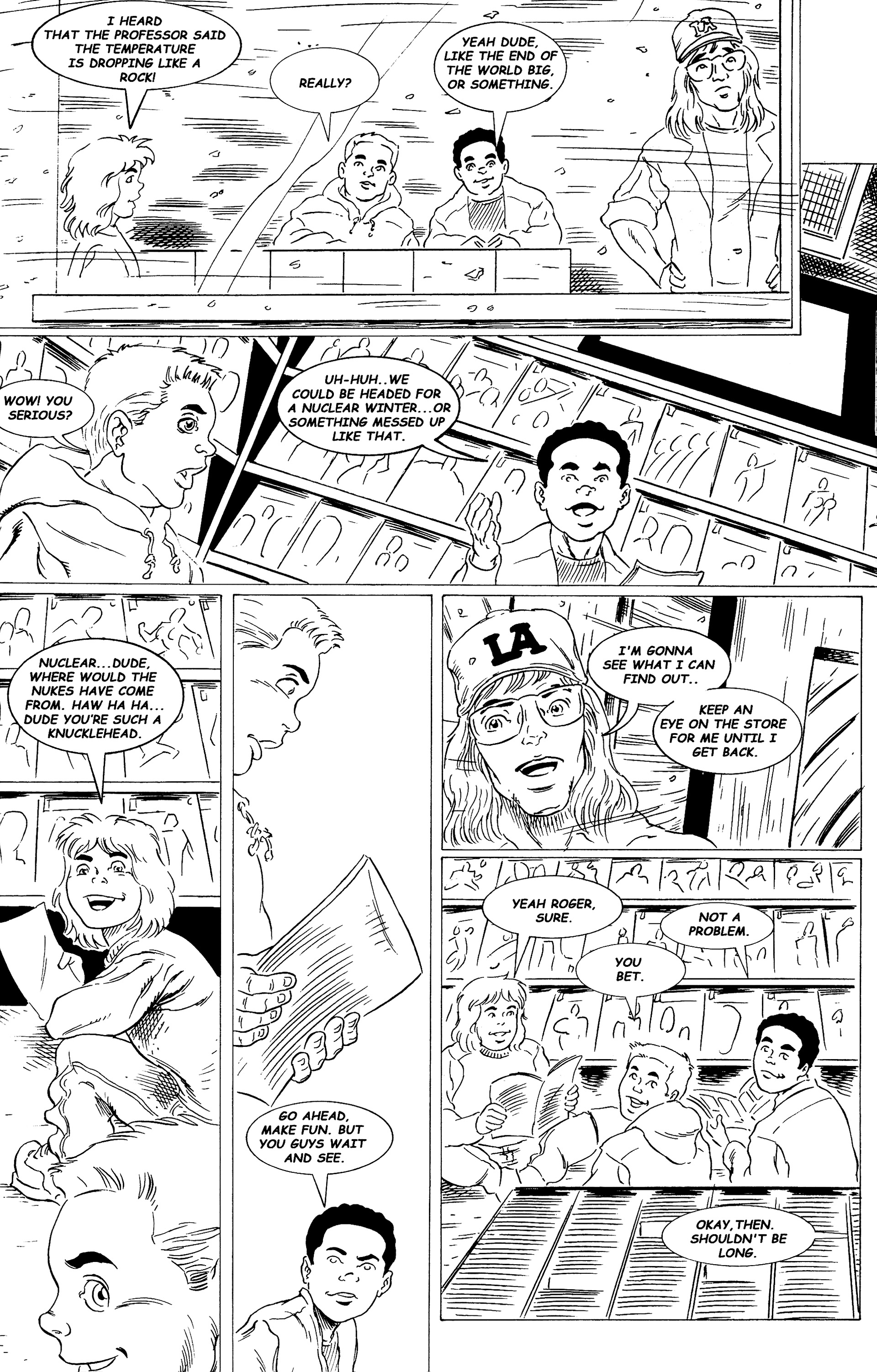 Read online Cavewoman: Hunt comic -  Issue #1 - 9