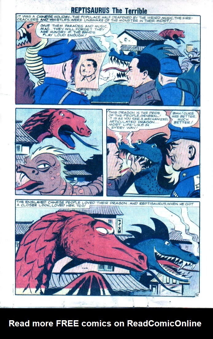 Read online Reptisaurus comic -  Issue #5 - 16