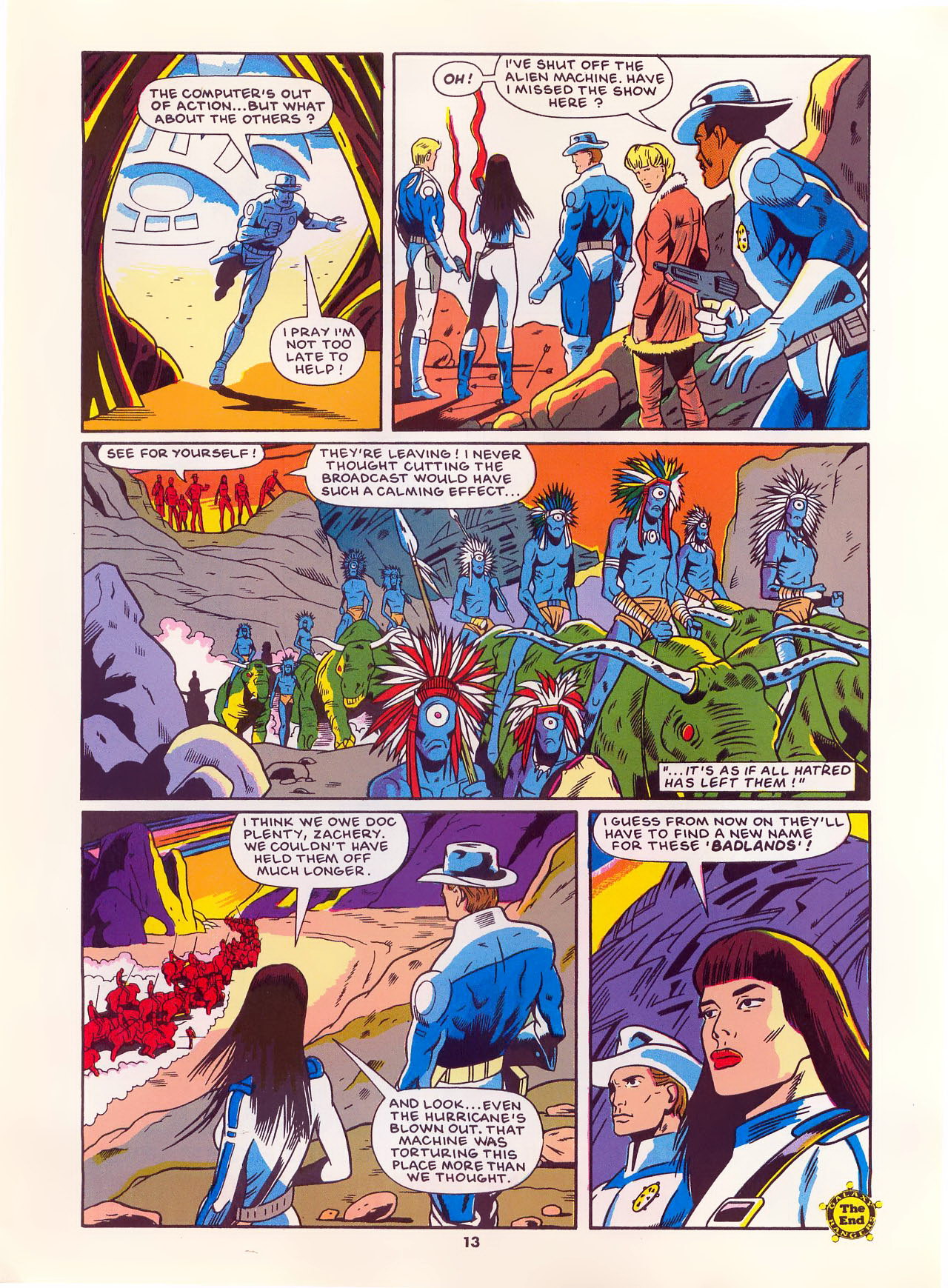 Read online Adventures of the Galaxy Rangers comic -  Issue #3 - 13