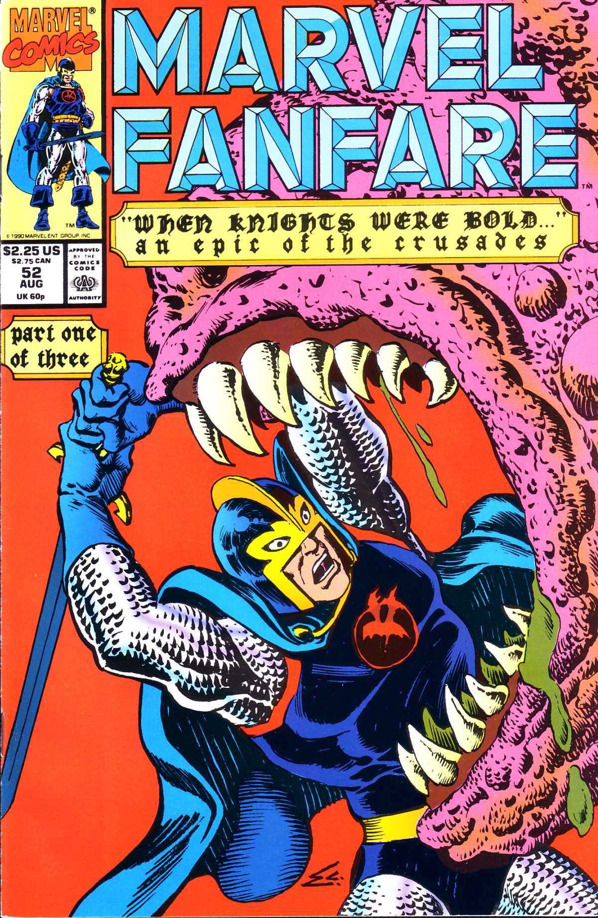 Read online Marvel Fanfare (1982) comic -  Issue #52 - 1