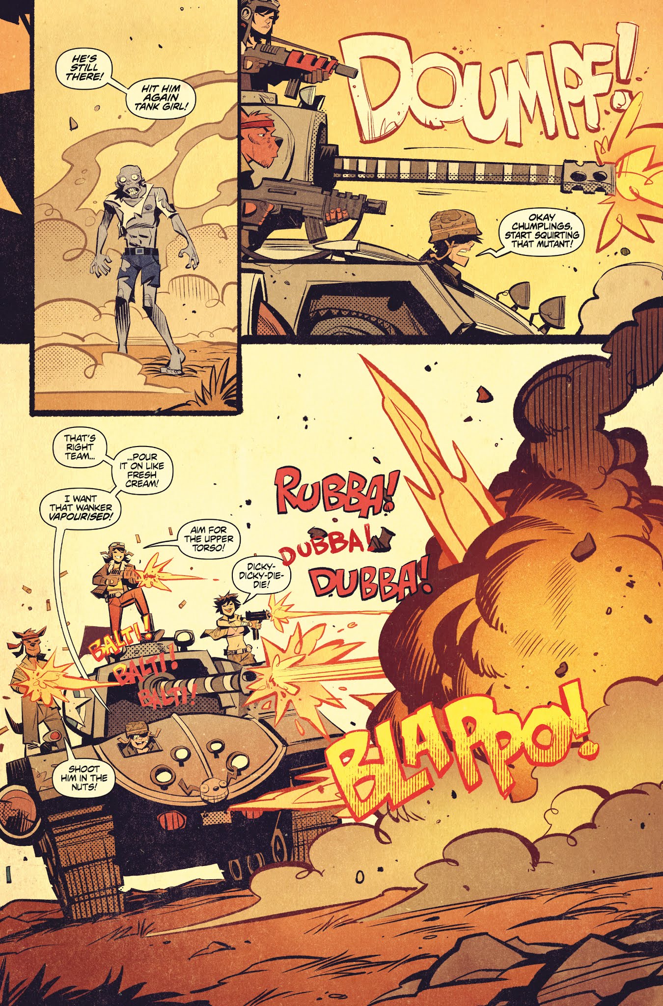 Read online Tank Girl: All Stars comic -  Issue #1 - 16