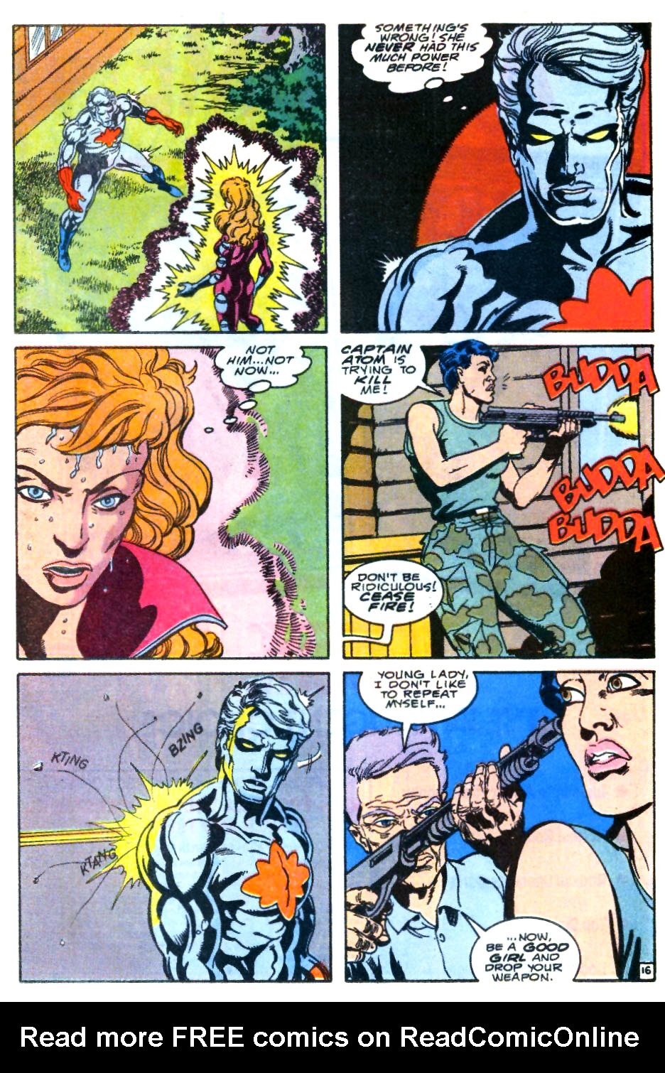 Read online Captain Atom (1987) comic -  Issue #44 - 17