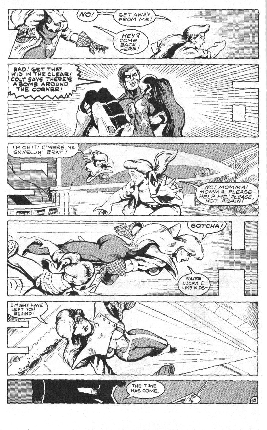 Read online Femforce comic -  Issue #21 - 34