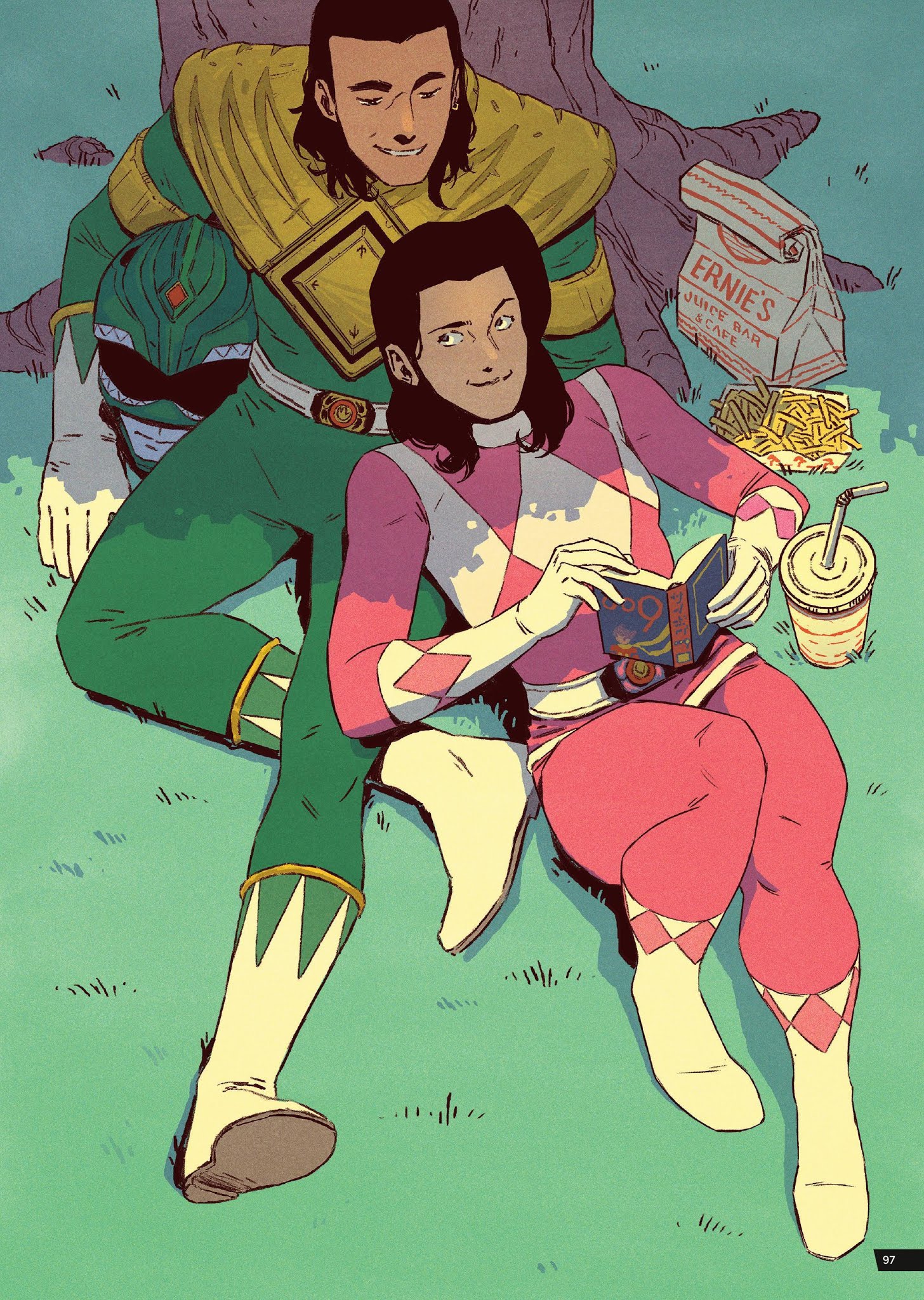 Read online Saban's Power Rangers Artist Tribute comic -  Issue # TPB - 90
