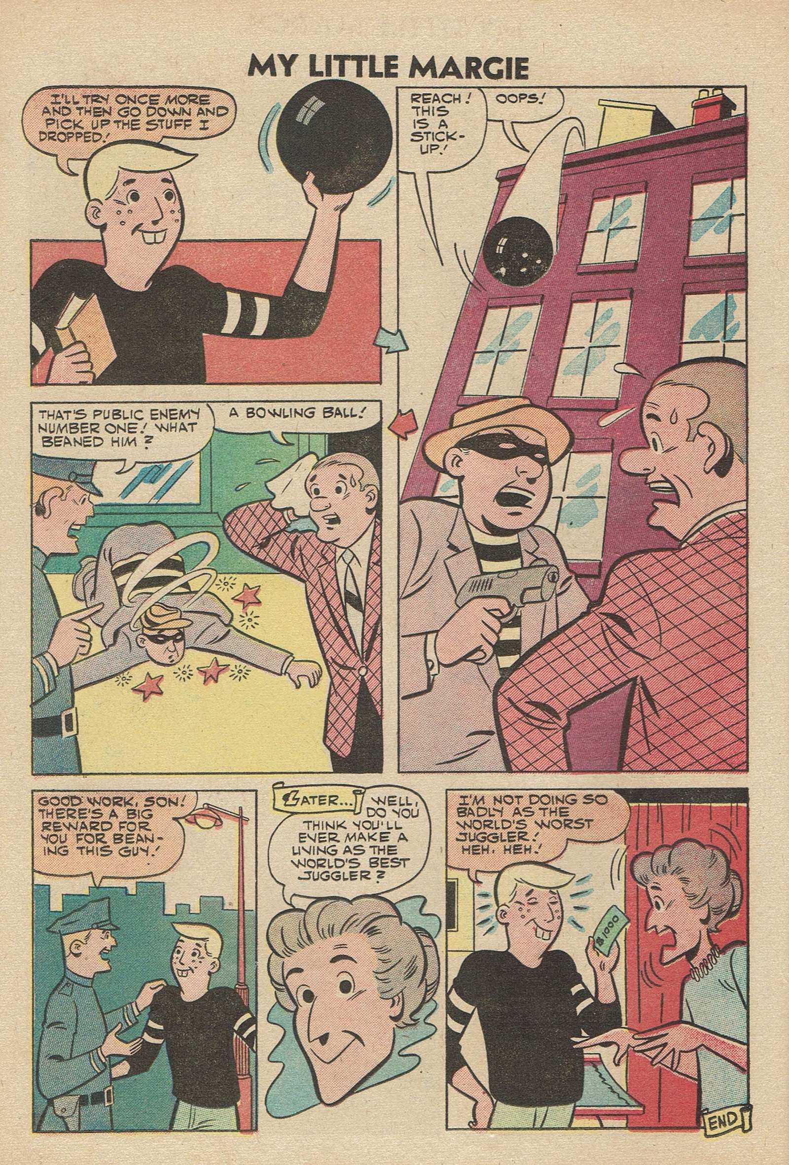 Read online My Little Margie (1954) comic -  Issue #26 - 26