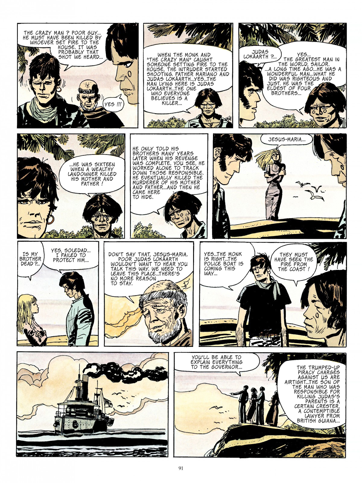 Read online Corto Maltese comic -  Issue # TPB 4 - 80