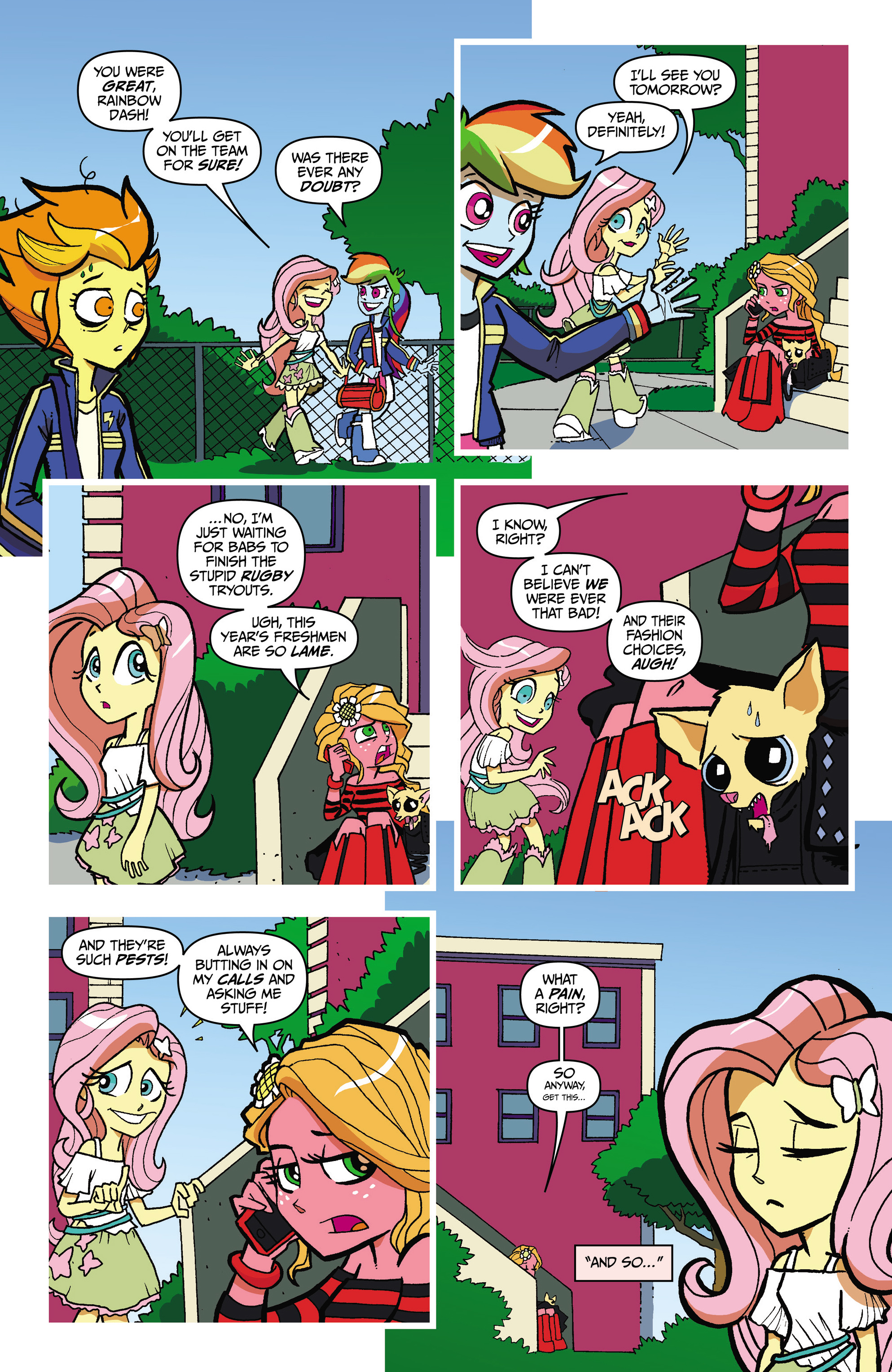 Read online My Little Pony: Equestria Girls comic -  Issue # TPB - 19