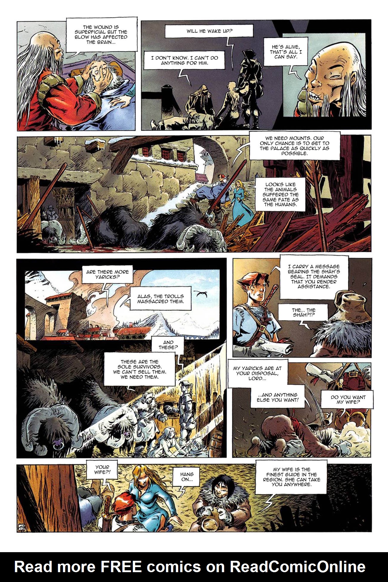 Read online Lanfeust of Troy comic -  Issue #6 - 22
