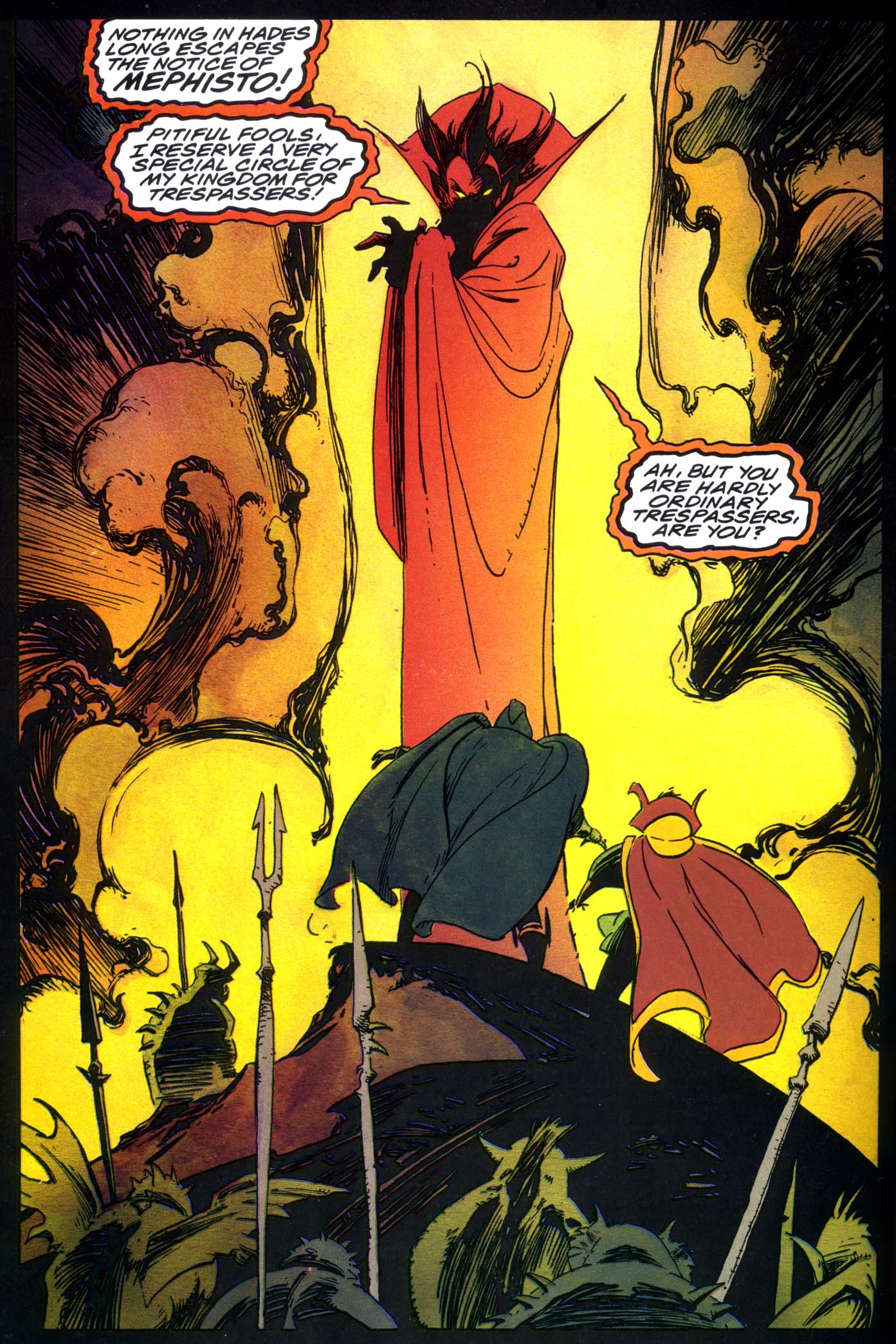 Read online Marvel Graphic Novel comic -  Issue #49 - Doctor Strange & Doctor Doom - Triumph & Torment - 47