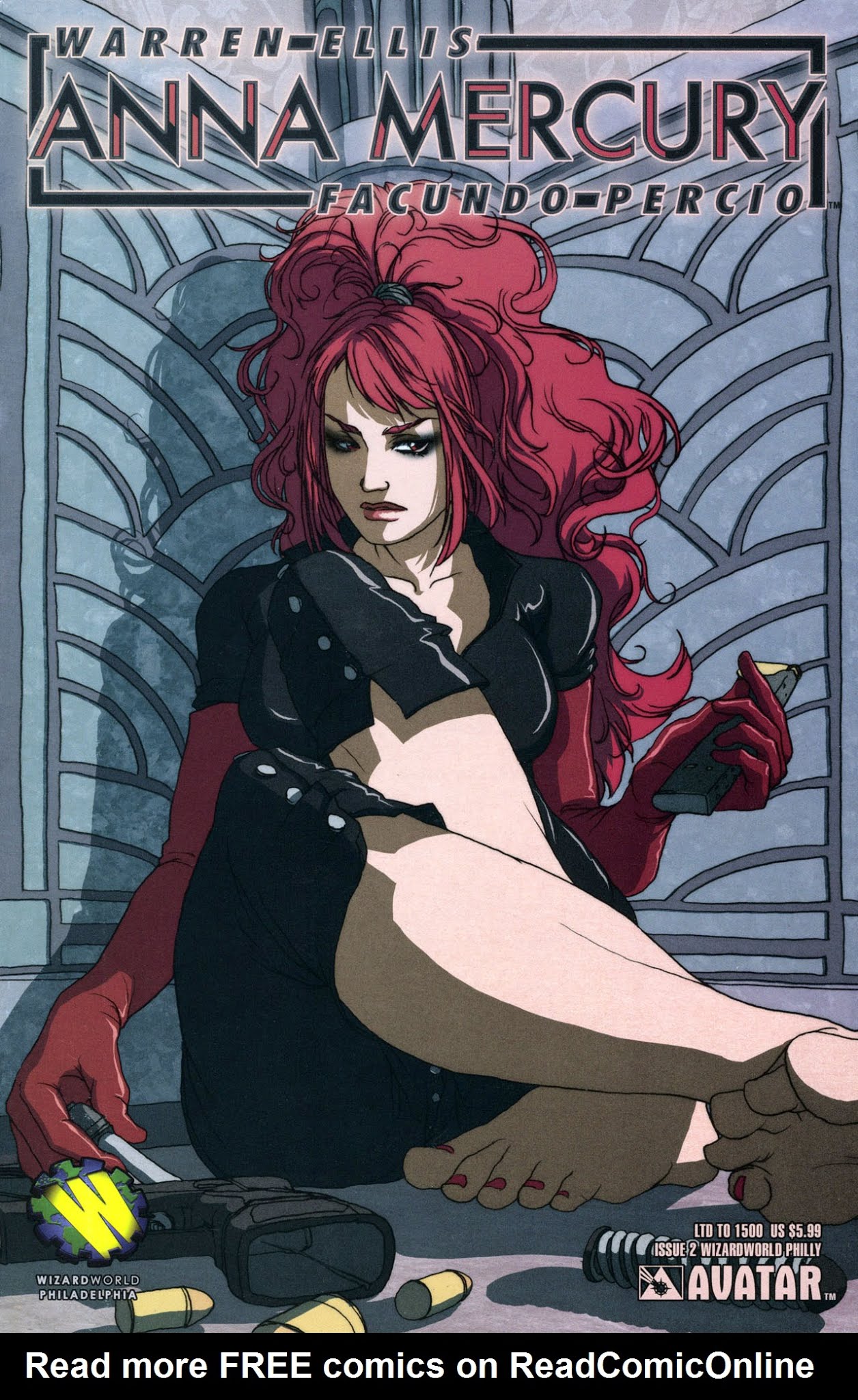 Read online Anna Mercury comic -  Issue #2 - 5