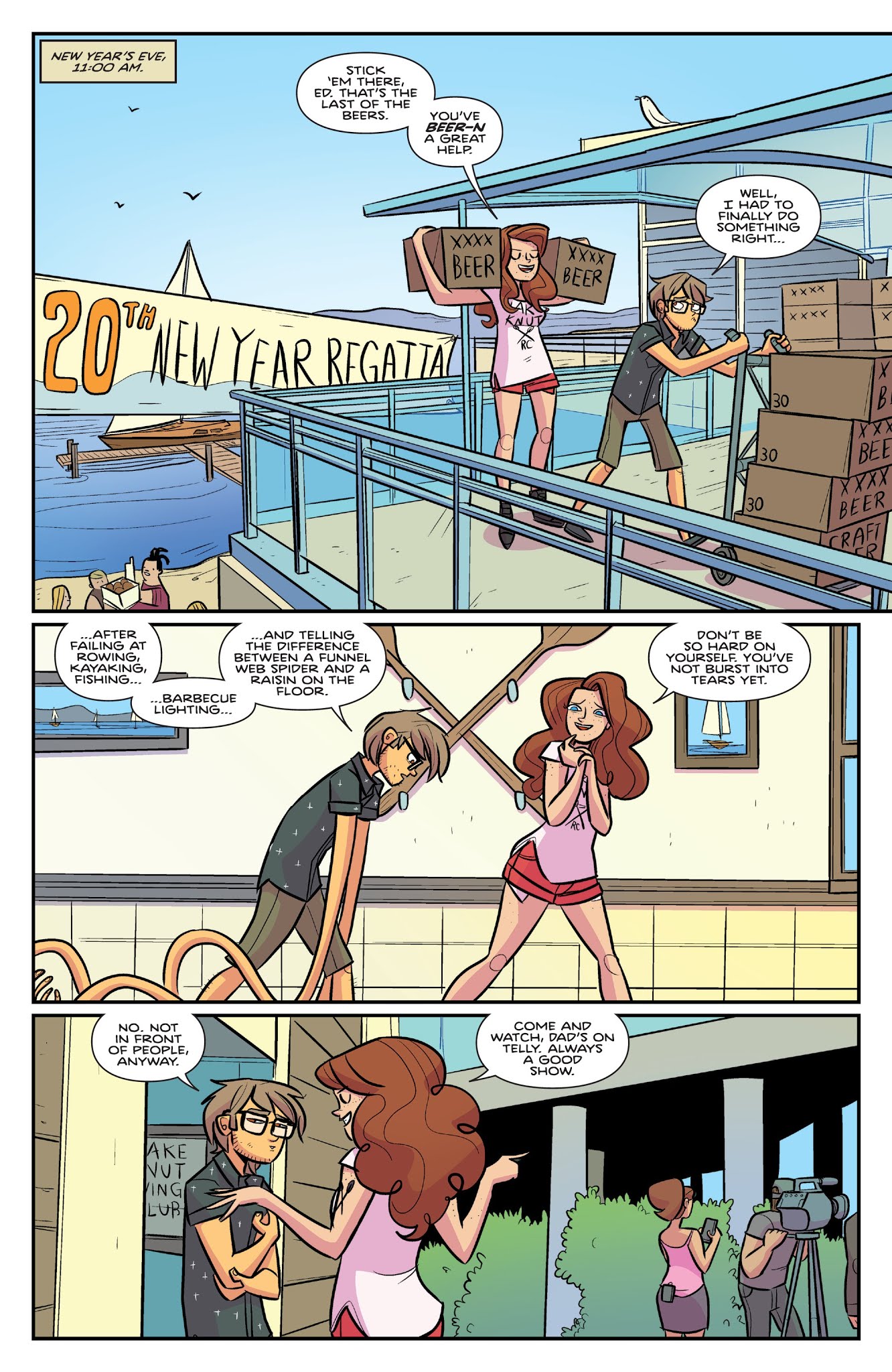Read online Giant Days: Where Women Glow and Men Plunder comic -  Issue # Full - 23