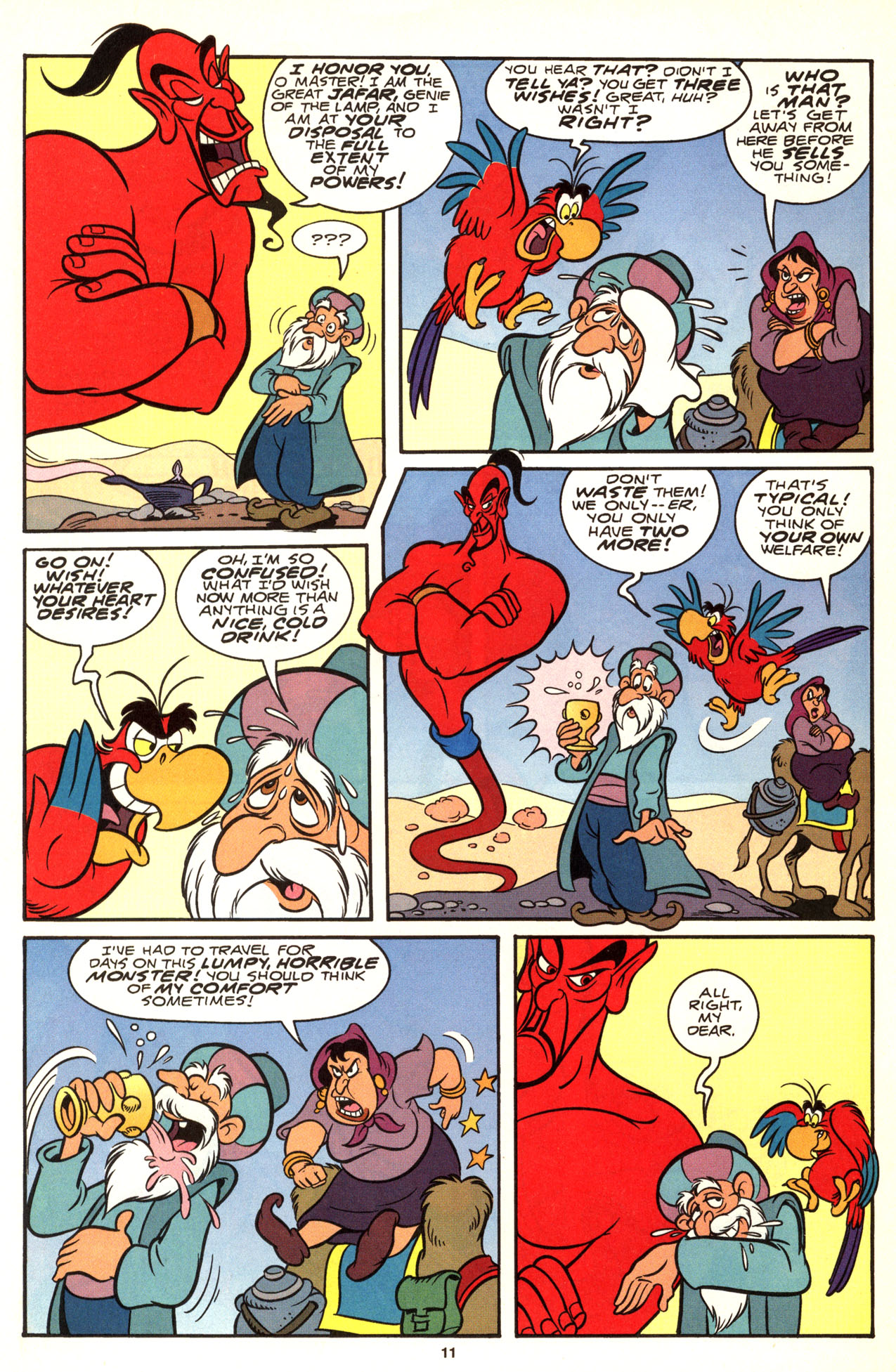Read online The Return of Disney's Aladdin comic -  Issue #1 - 14