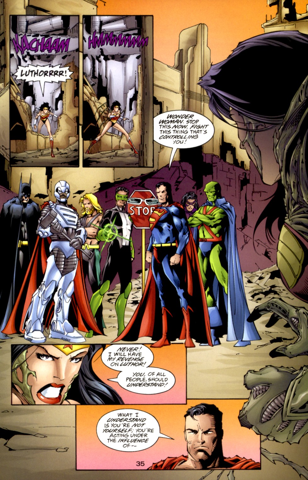 Read online JLA/Witchblade comic -  Issue # Full - 34