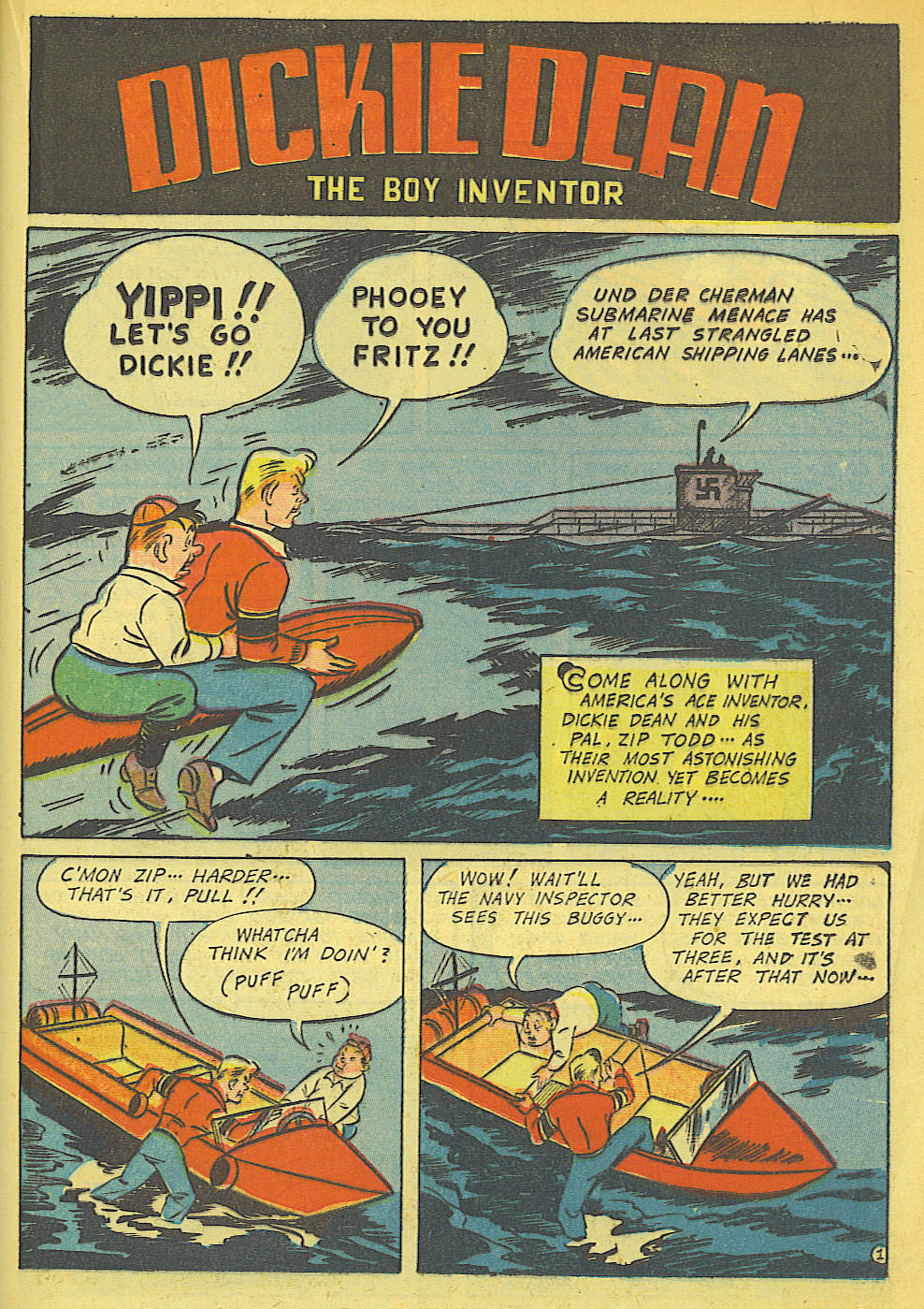 Read online Daredevil (1941) comic -  Issue #21 - 35