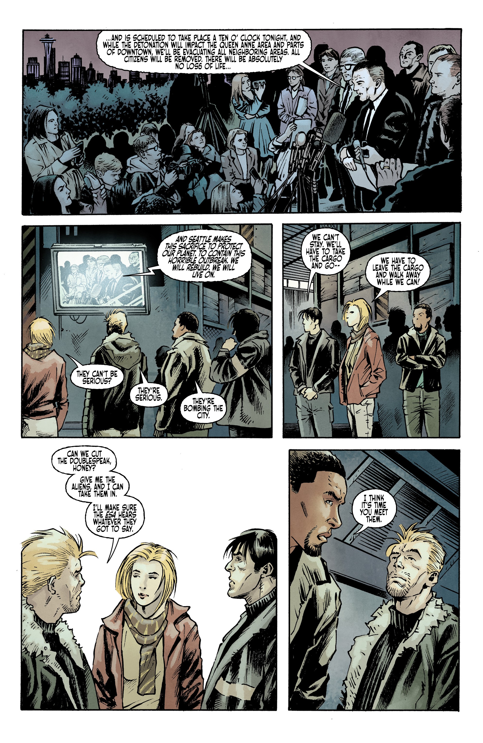 Read online Port of Earth comic -  Issue #10 - 17