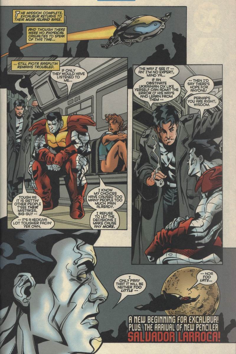 Read online Excalibur (1988) comic -  Issue #106 - 24