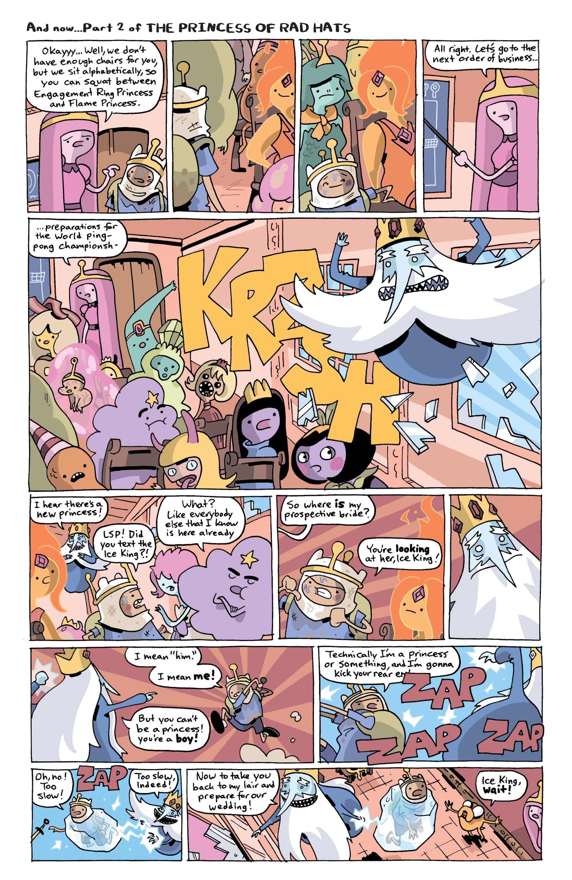 Read online Adventure Time comic -  Issue #14 - 21