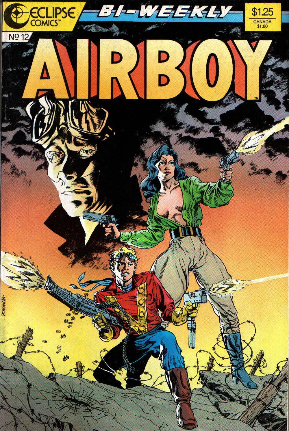 Read online Airboy (1986) comic -  Issue #12 - 1