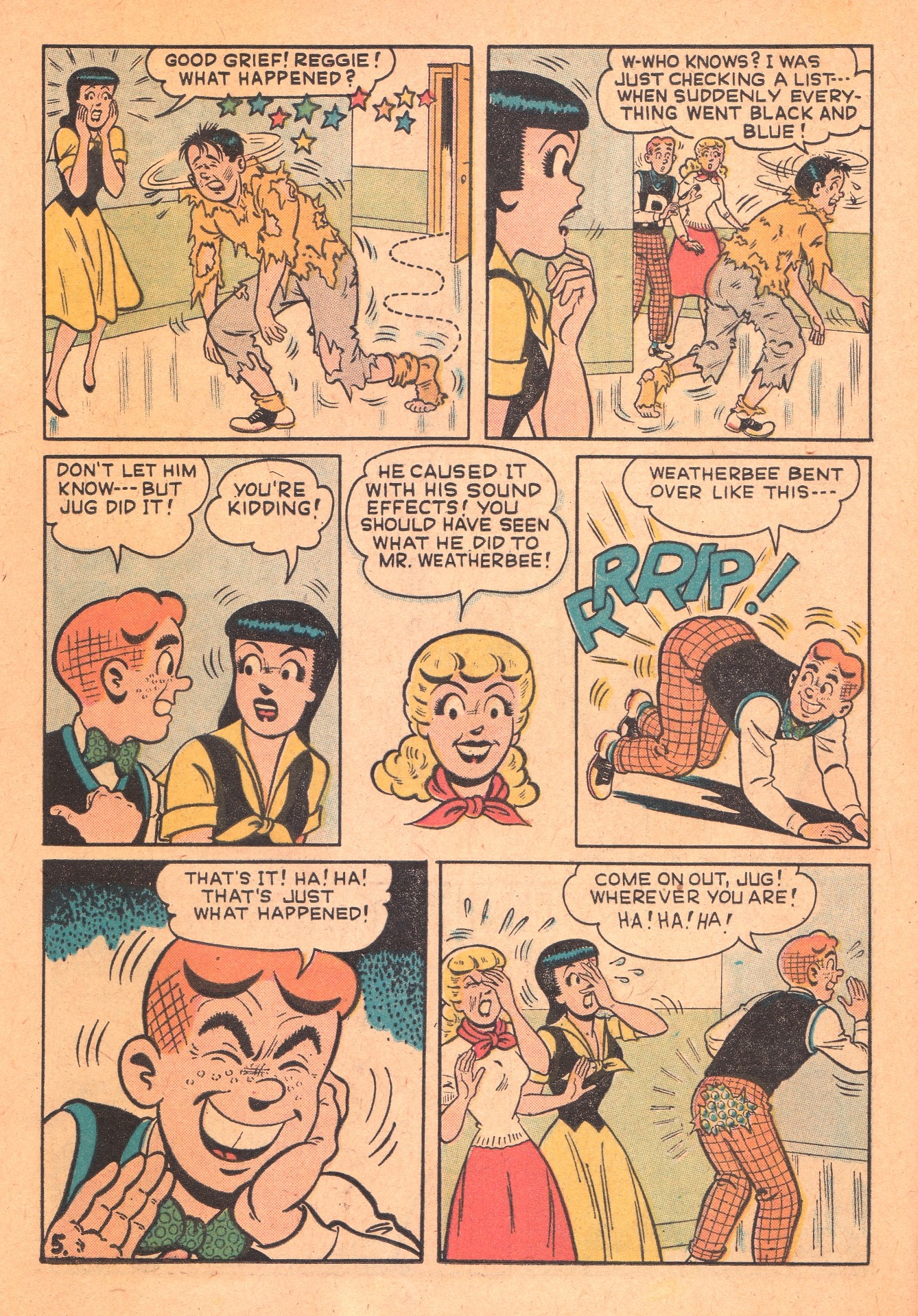Read online Archie's Pal Jughead comic -  Issue #50 - 17