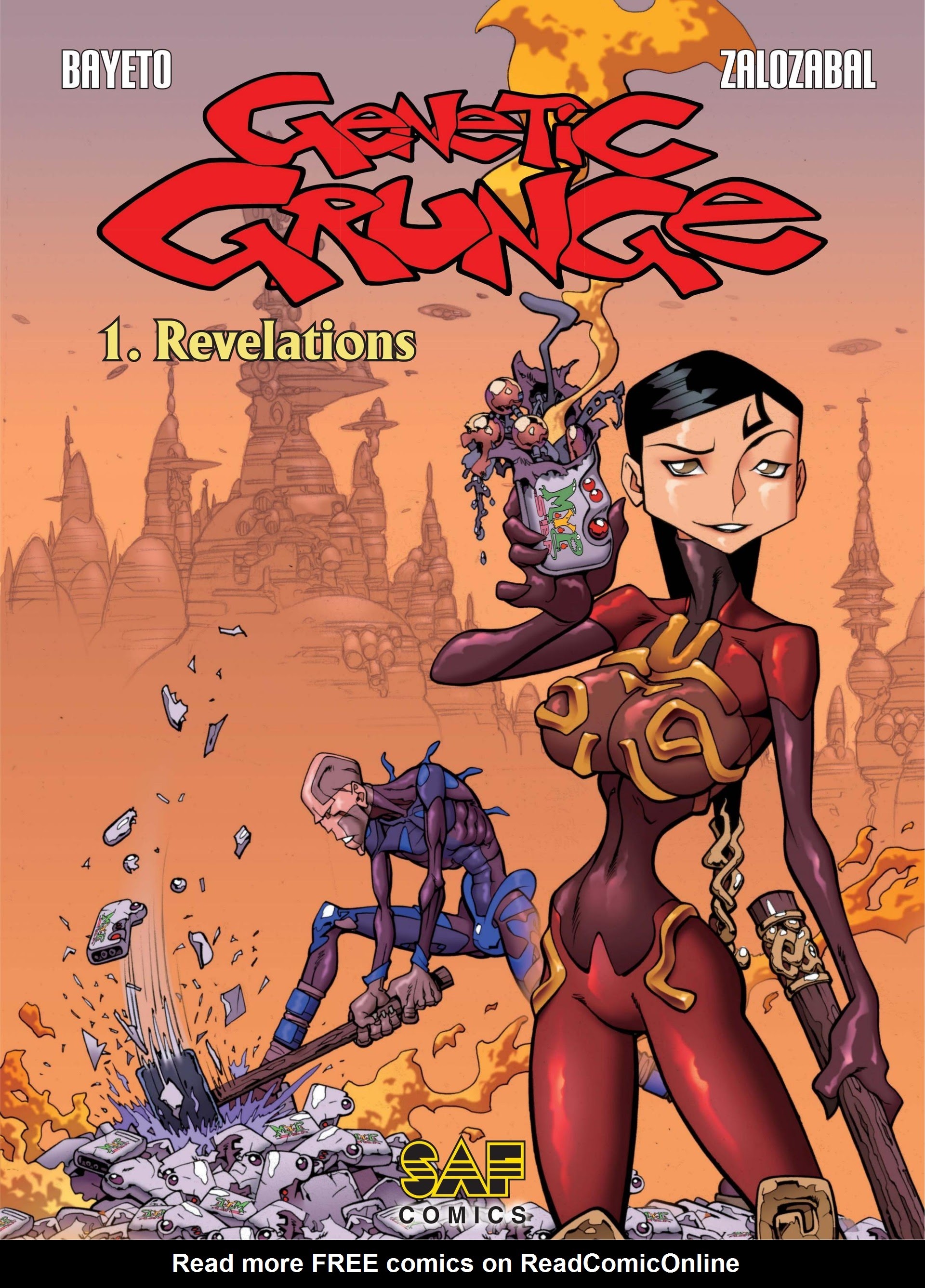 Read online Genetic Grunge comic -  Issue #1 - 1