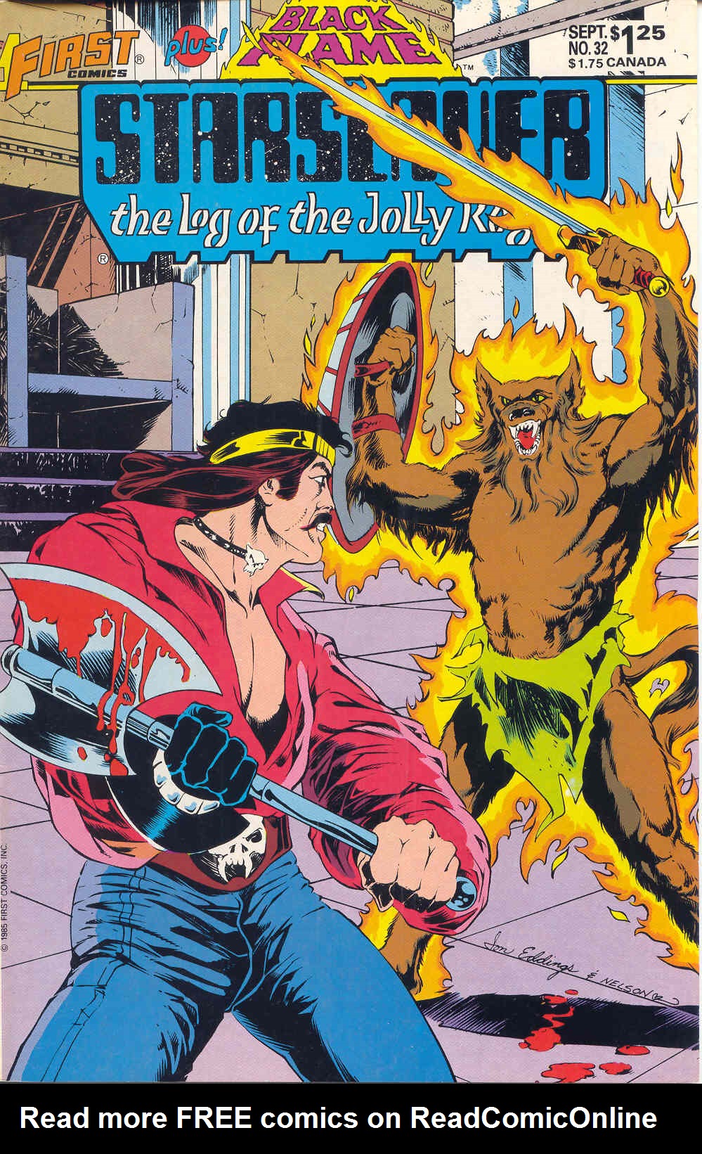 Read online Starslayer comic -  Issue #32 - 1