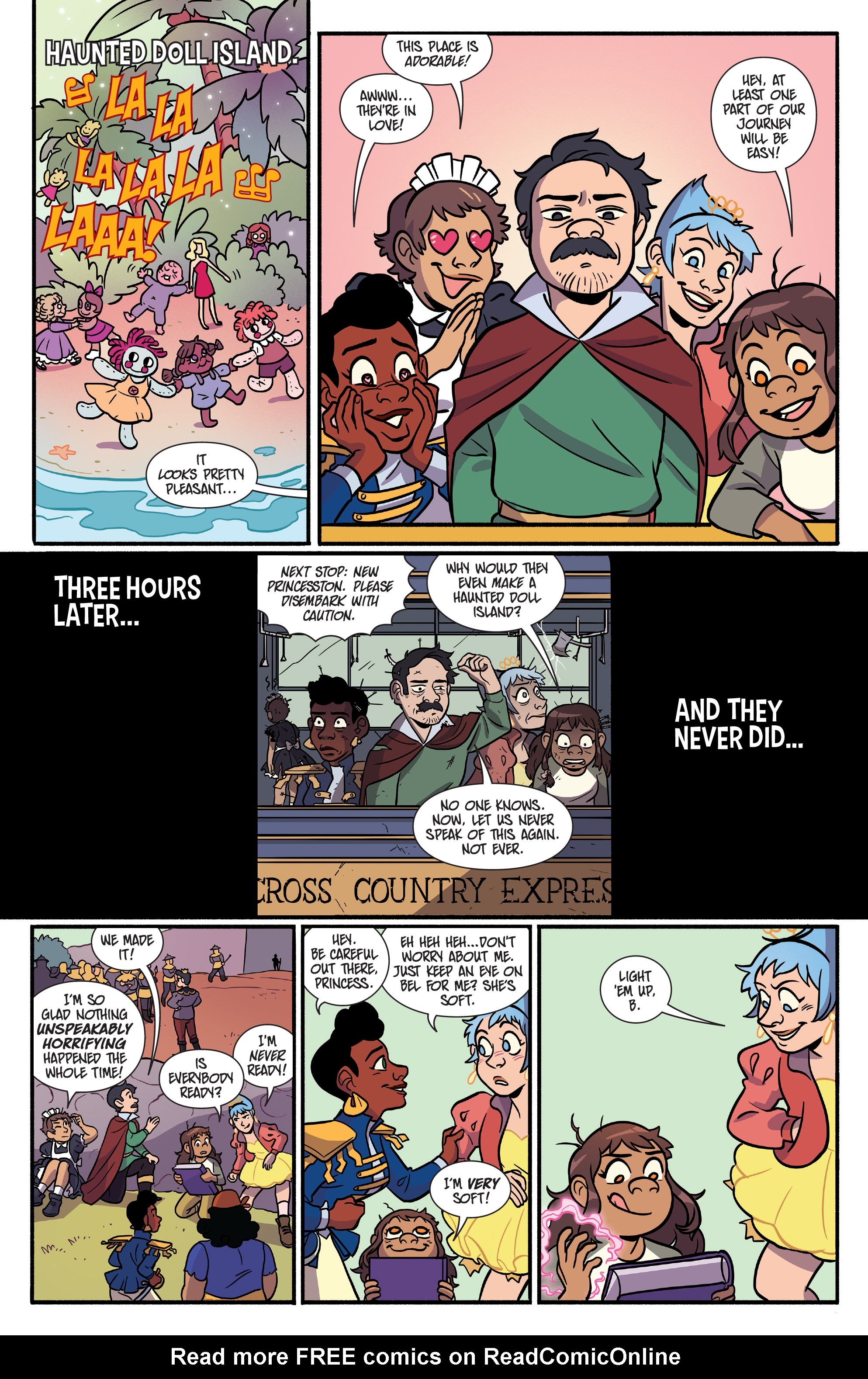 Read online Welcome To Wanderland comic -  Issue #4 - 13