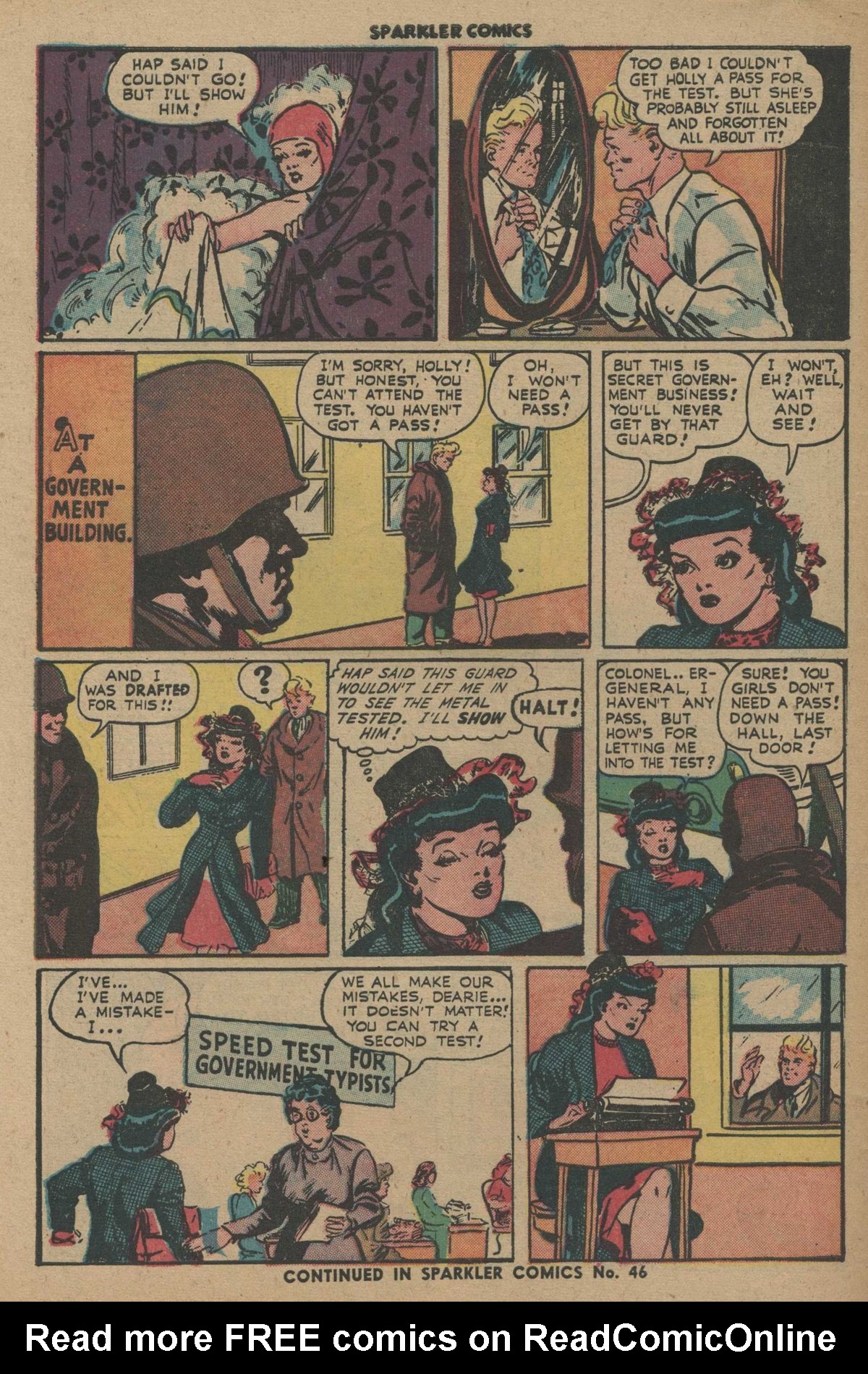 Read online Sparkler Comics comic -  Issue #45 - 34