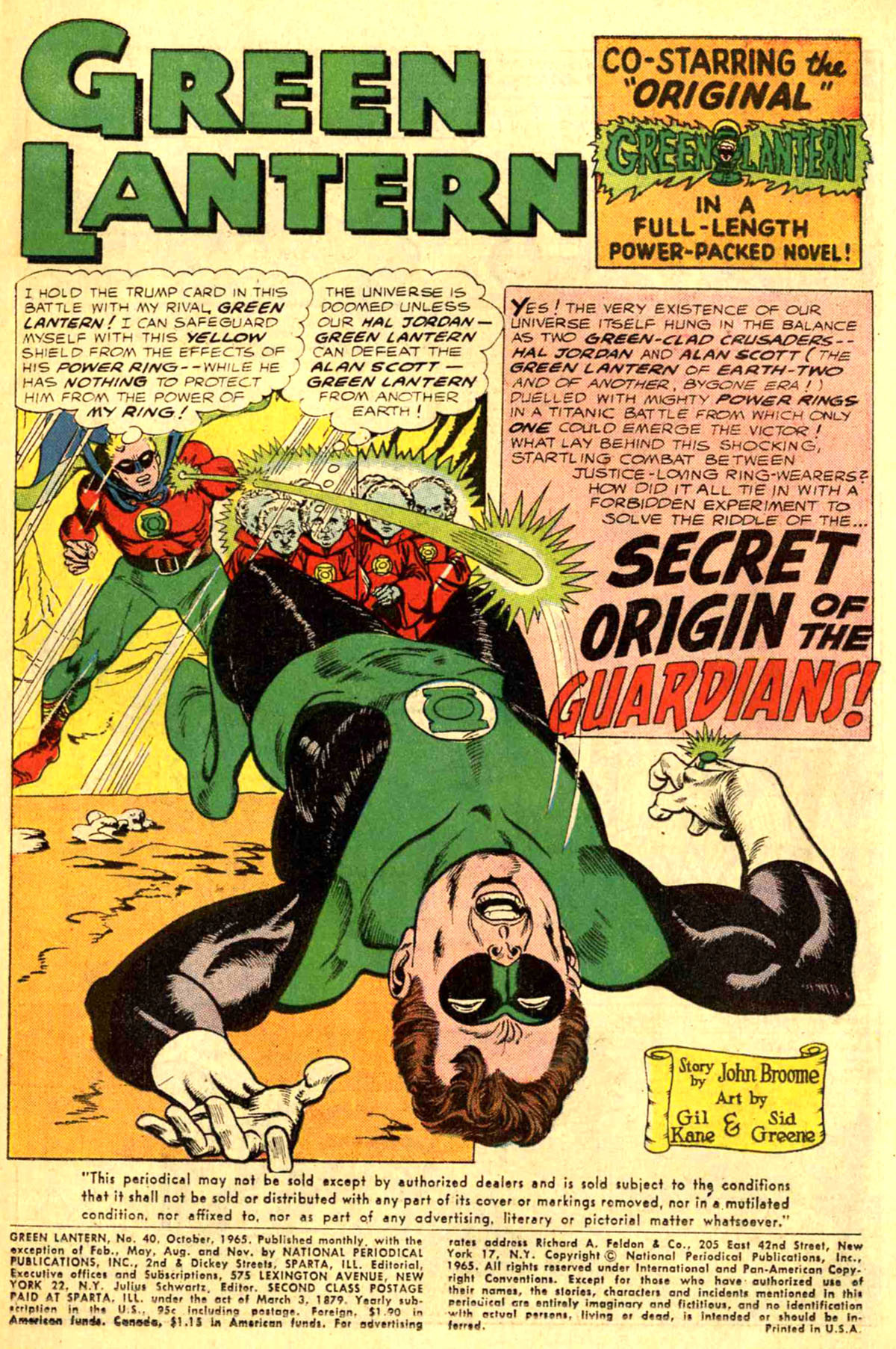 Green Lantern (1960) Issue #40 #43 - English 3
