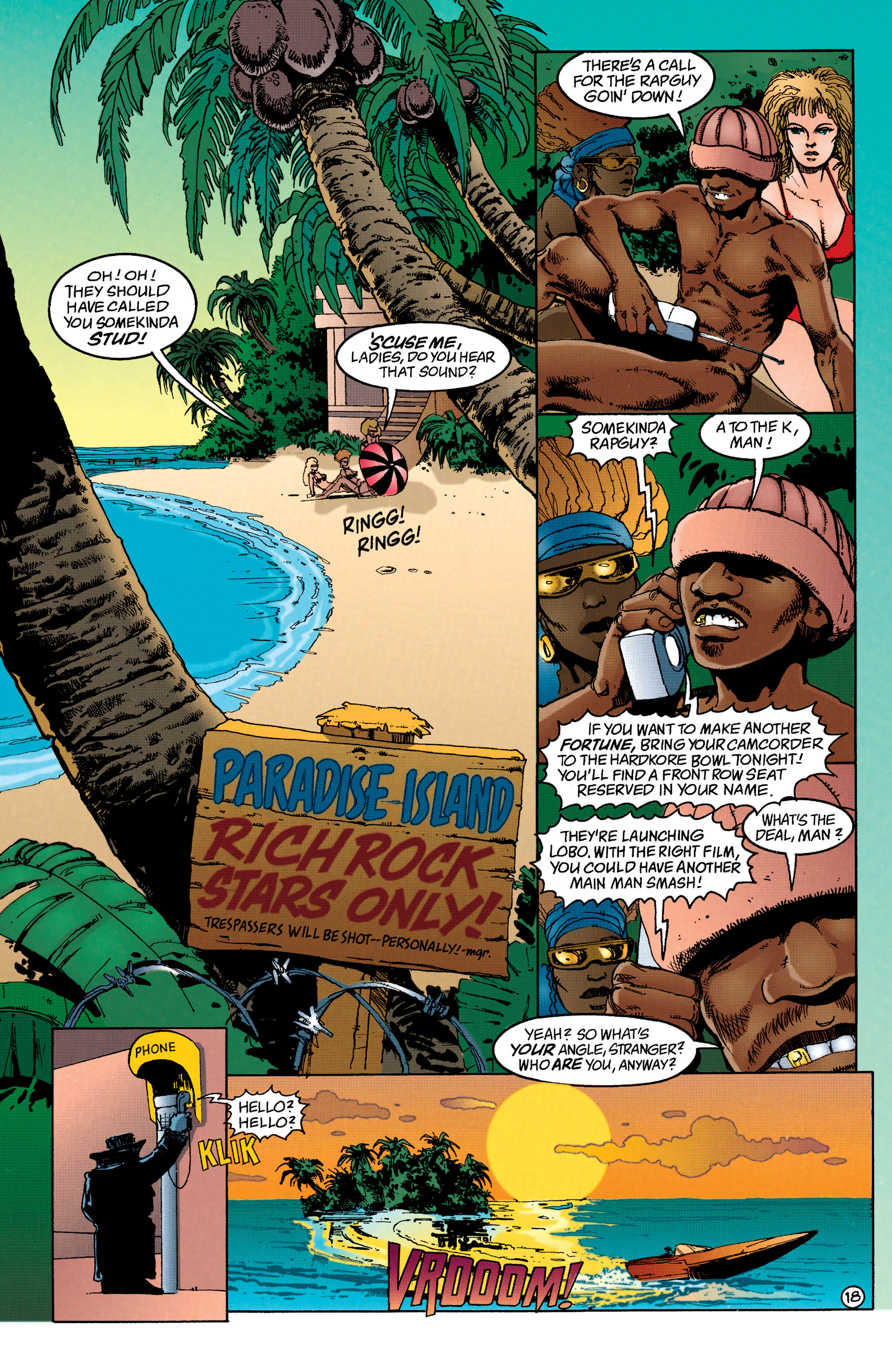 Read online Lobo (1993) comic -  Issue #13 - 19