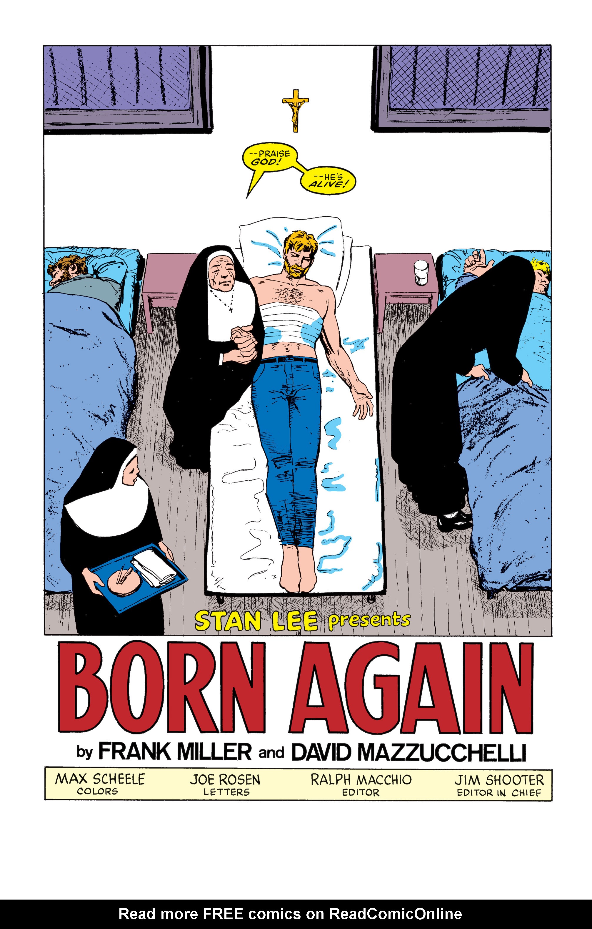 Read online Daredevil: Born Again comic -  Issue # Full - 101