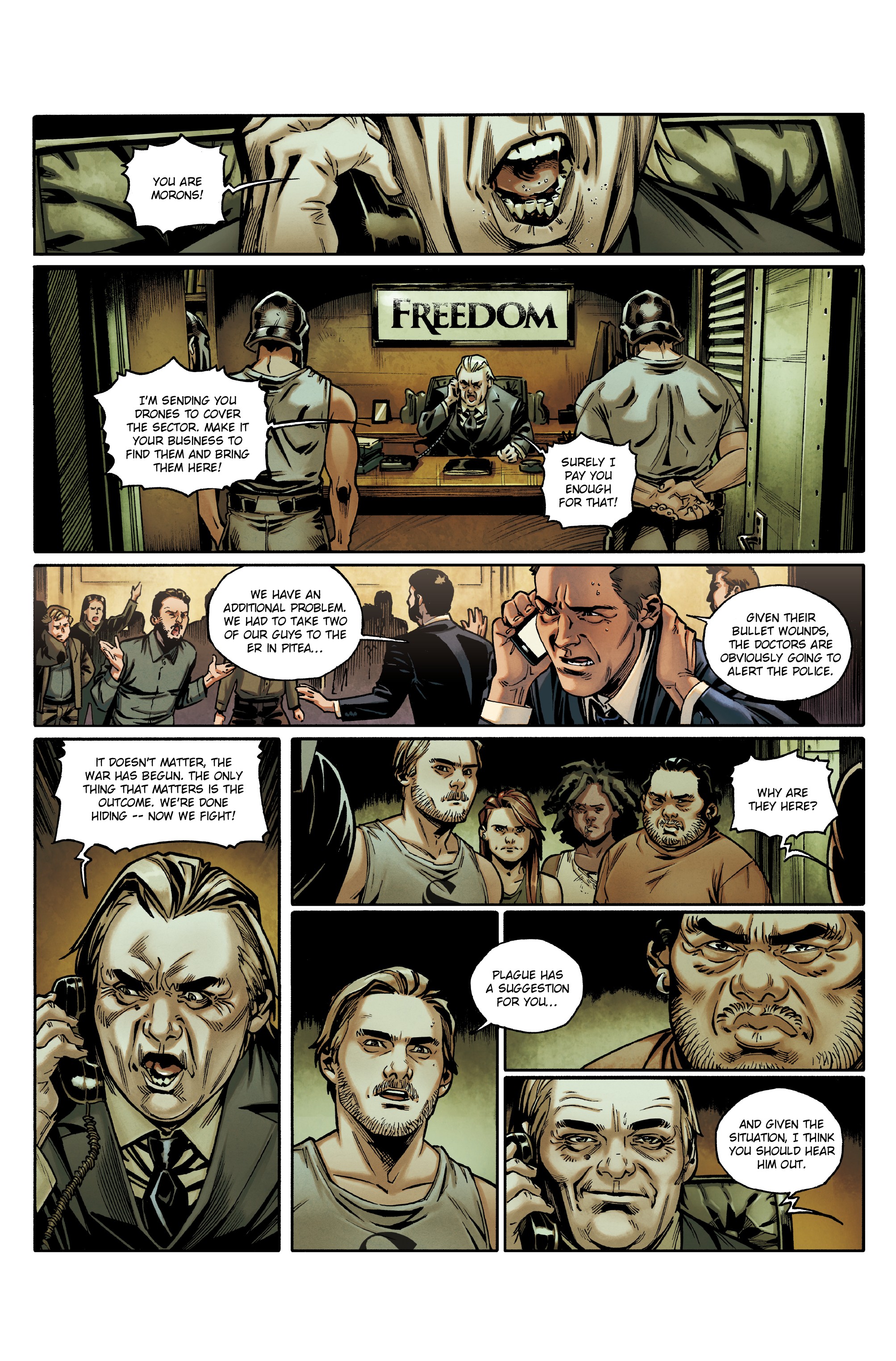 Read online Millennium: The Girl Who Danced With Death comic -  Issue #3 - 19