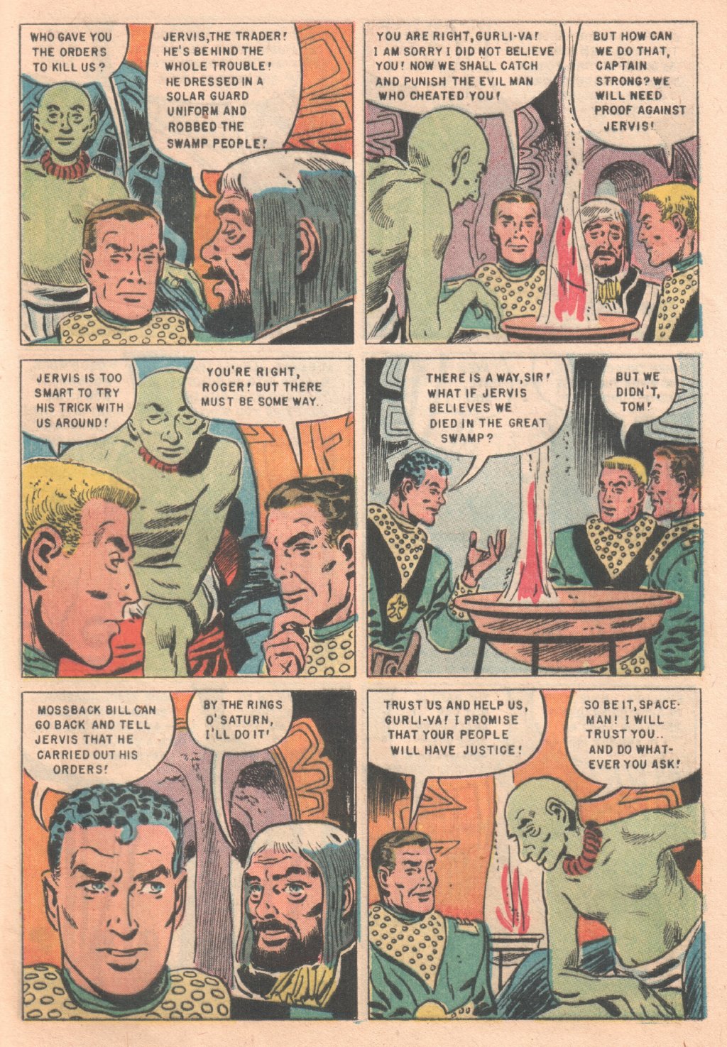 Read online Tom Corbett, Space Cadet comic -  Issue #11 - 29