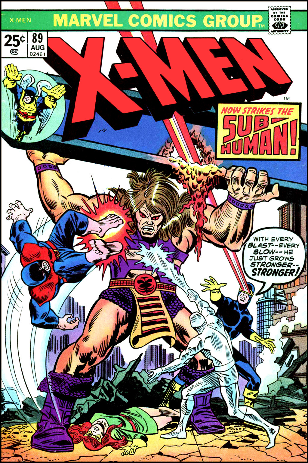 Read online Uncanny X-Men (1963) comic -  Issue #89 - 1