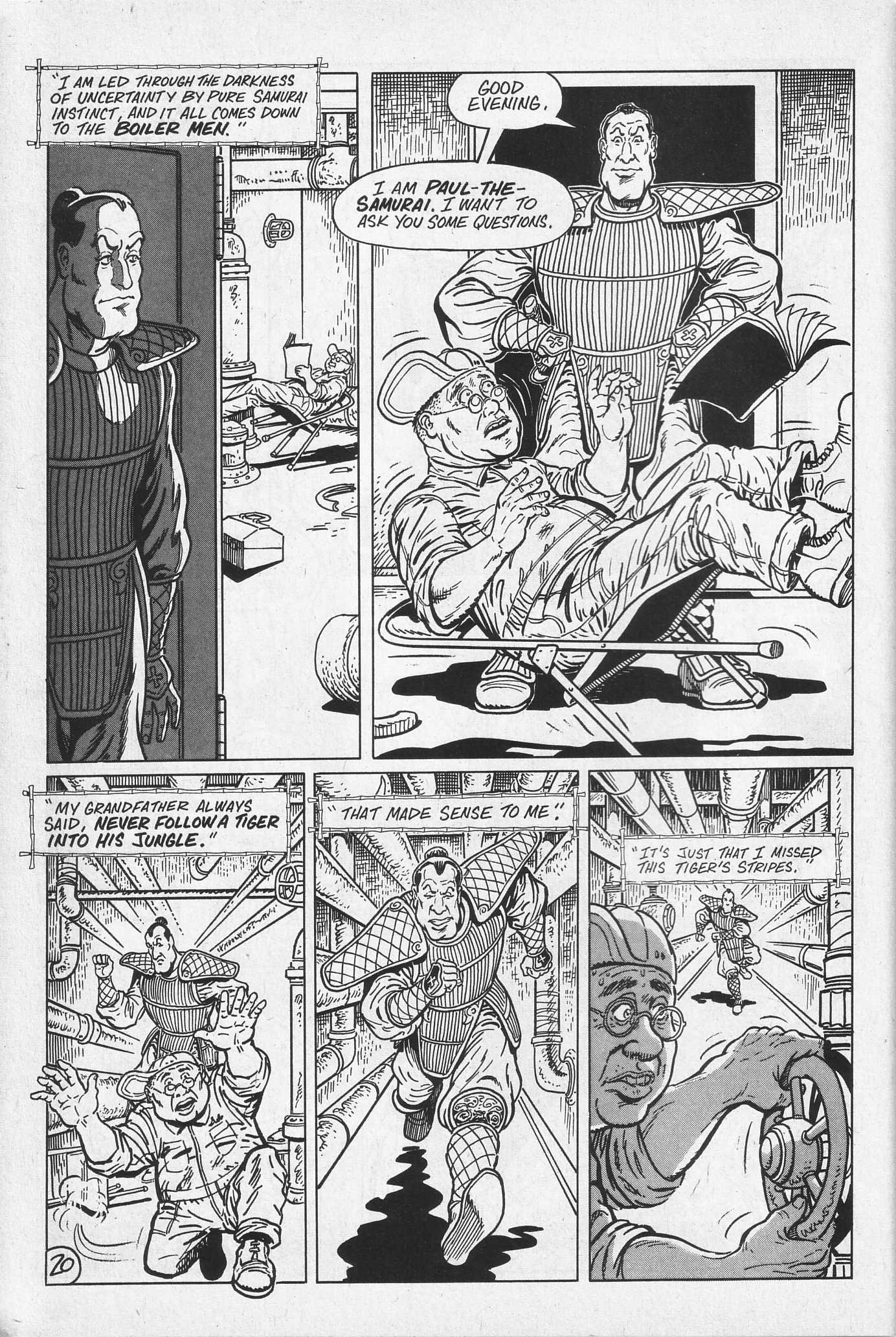 Read online Paul the Samurai (1991) comic -  Issue # TPB - 26