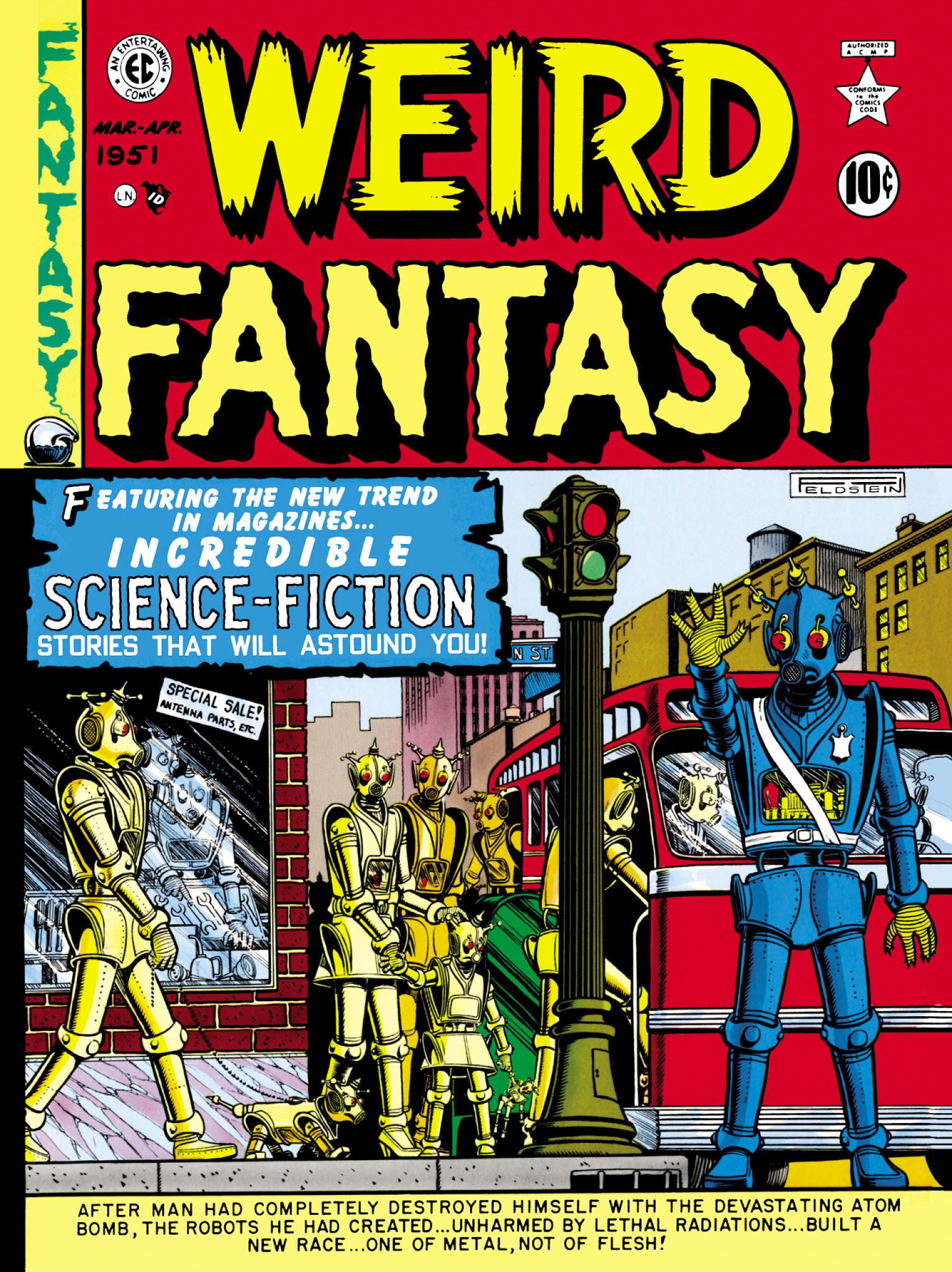 Read online The EC Archives: Weird Fantasy comic -  Issue # TPB 1 - 183