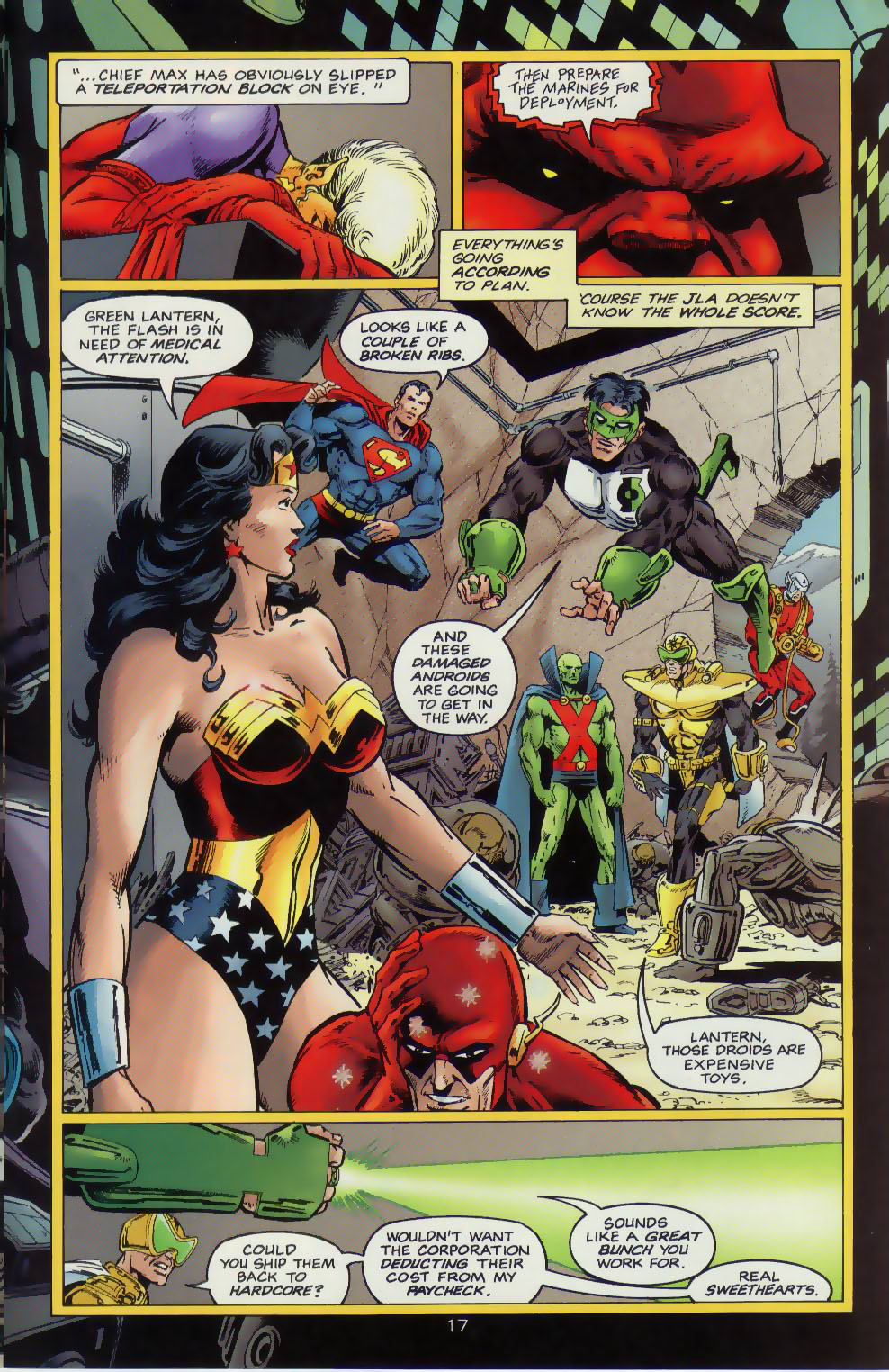 Read online Hardcore Station comic -  Issue #5 - 17